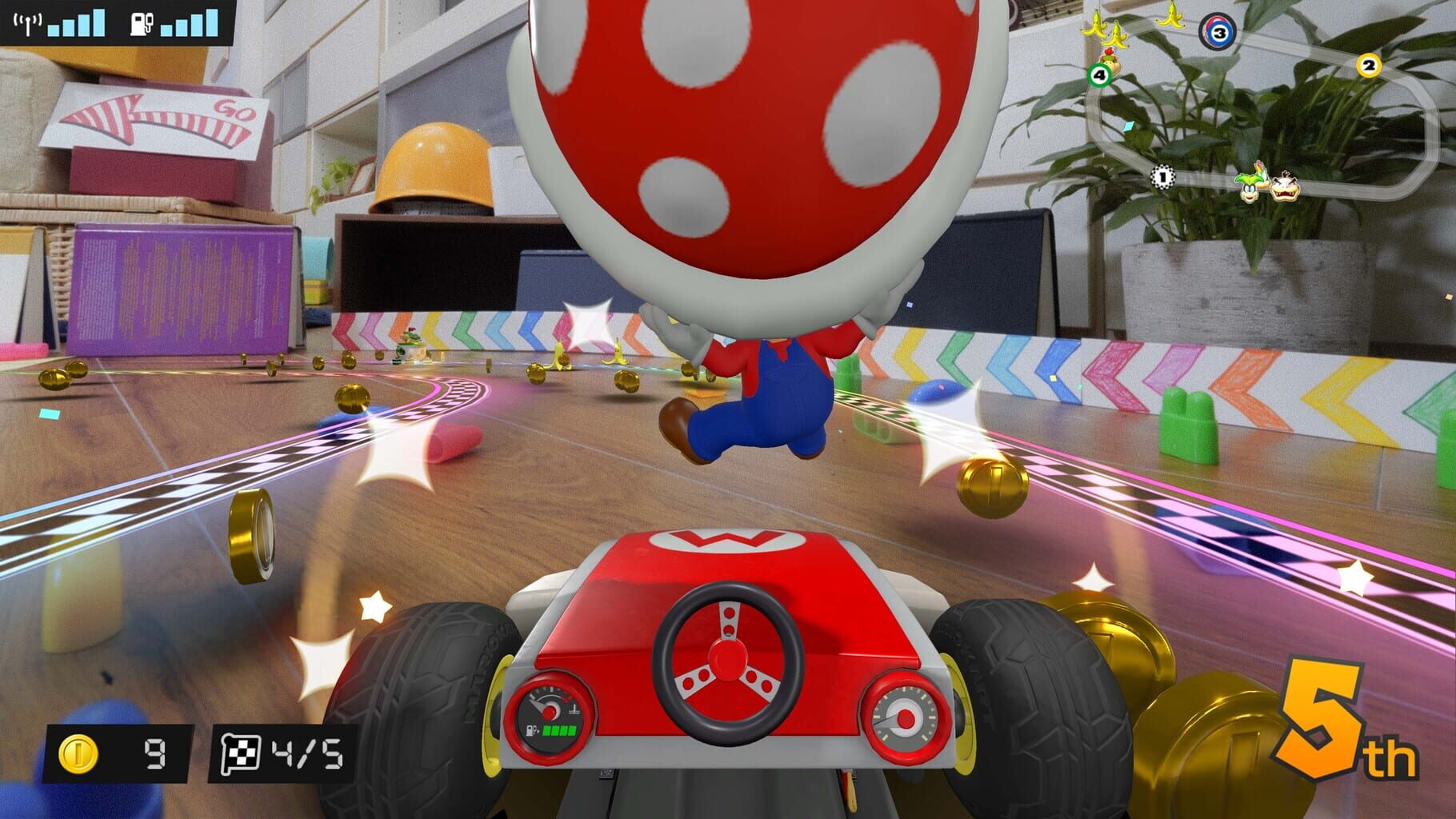 Captura de pantalla - Mario Kart Live: Home Circuit