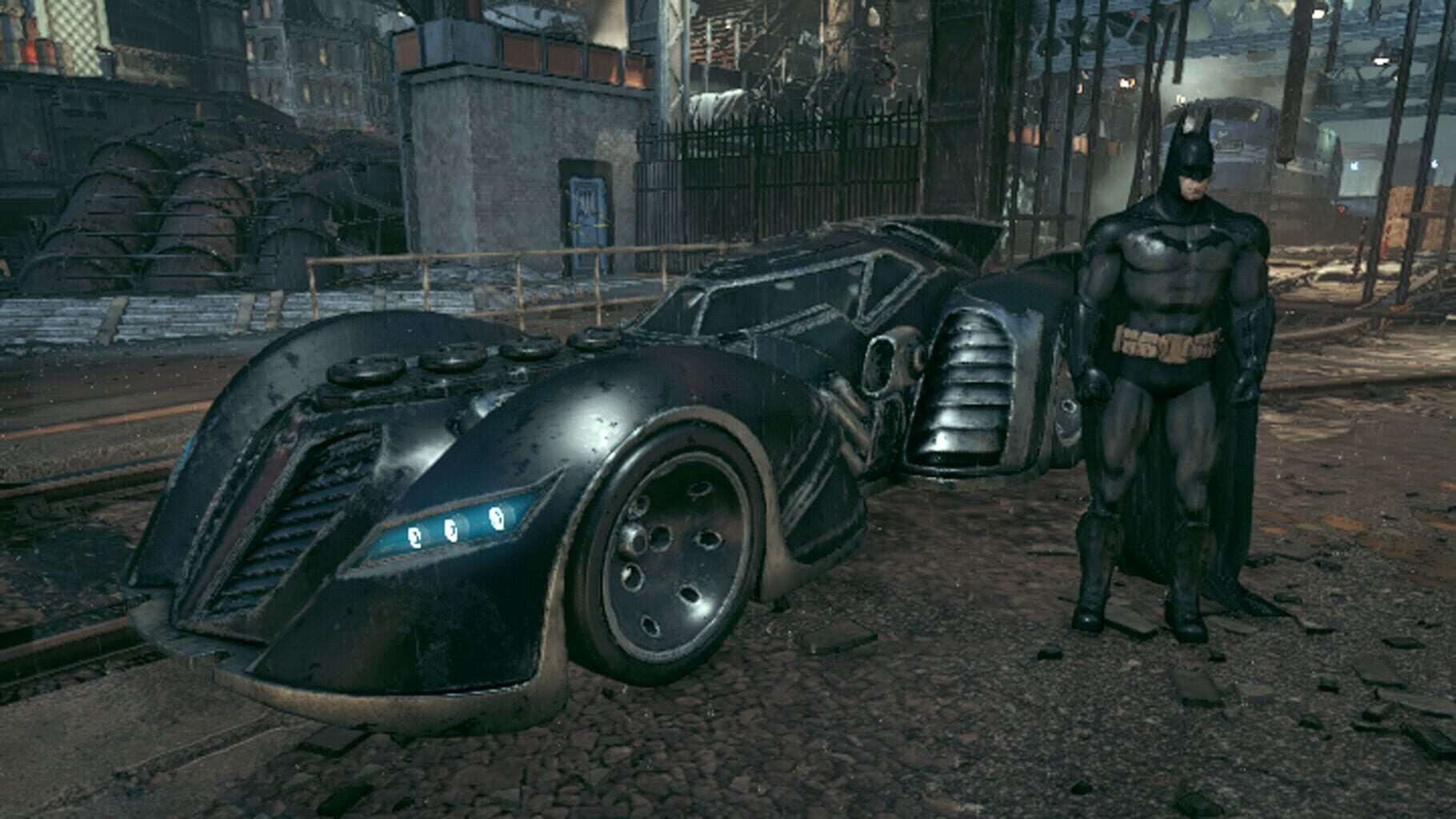 Captura de pantalla - Batman: Arkham Knight - Original Arkham Batmobile