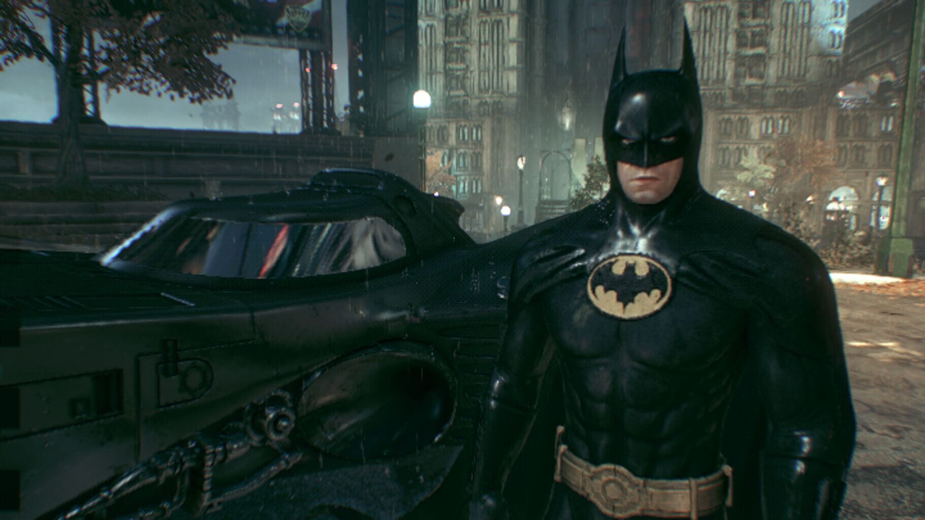 Captura de pantalla - Batman: Arkham Knight - 1989 Movie Batmobile Pack