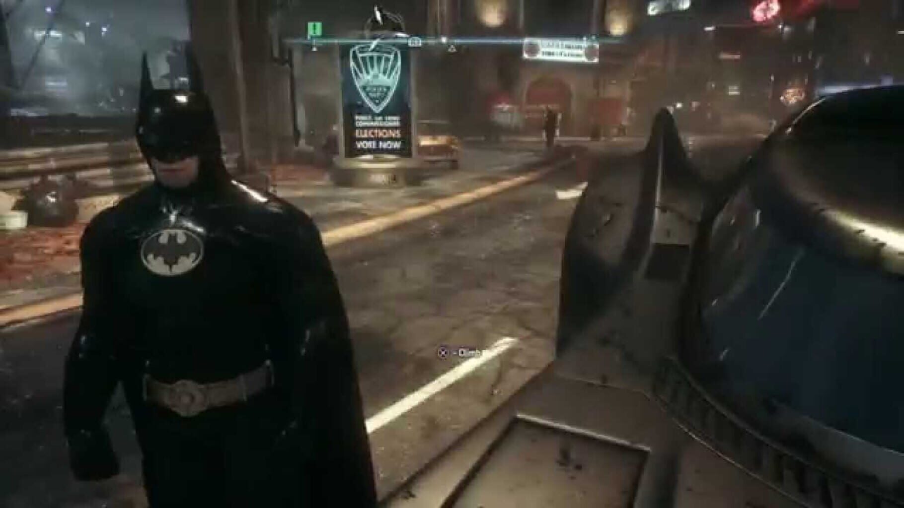 Captura de pantalla - Batman: Arkham Knight - 1989 Movie Batmobile Pack