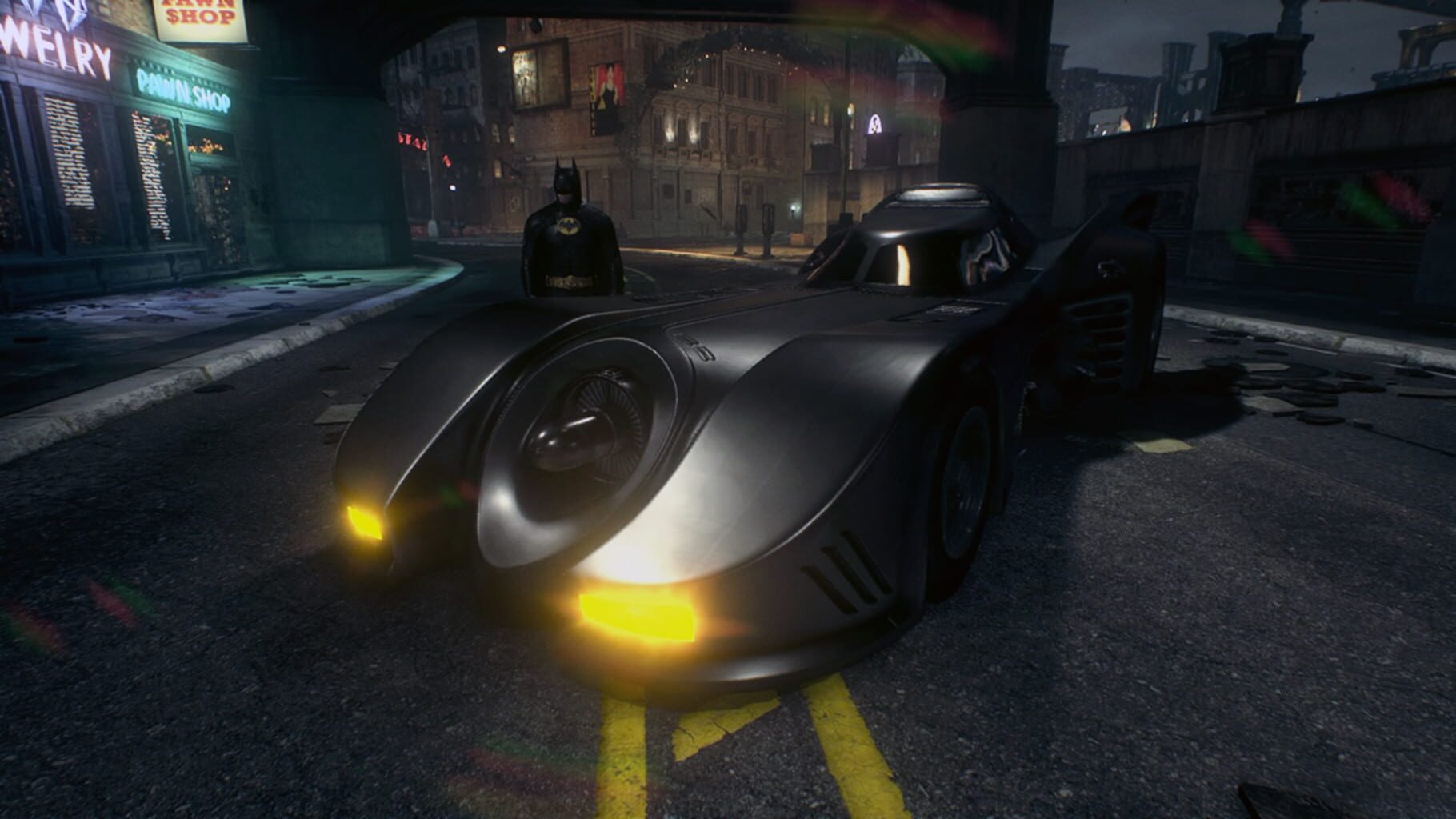 Captura de pantalla - Batman: Arkham Knight - 1989 Movie Batmobile Pack