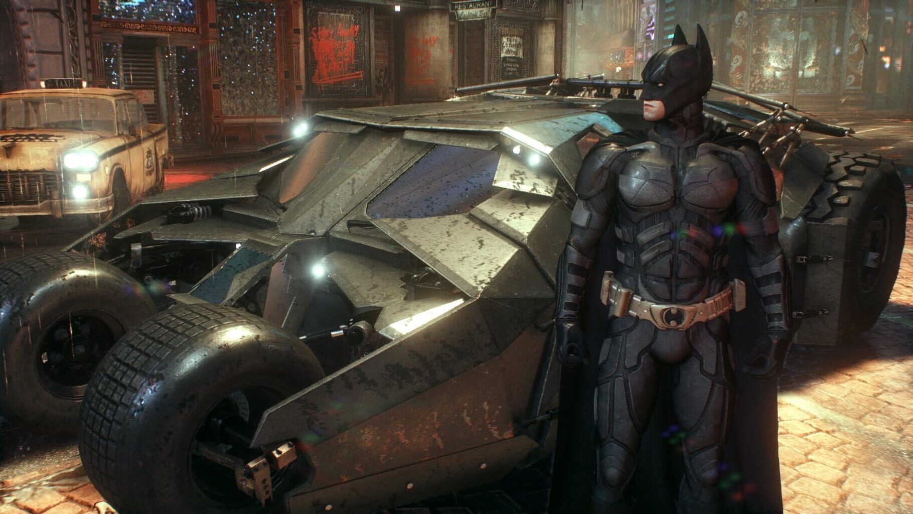 Captura de pantalla - Batman: Arkham Knight - 2008 Tumbler Batmobile Pack