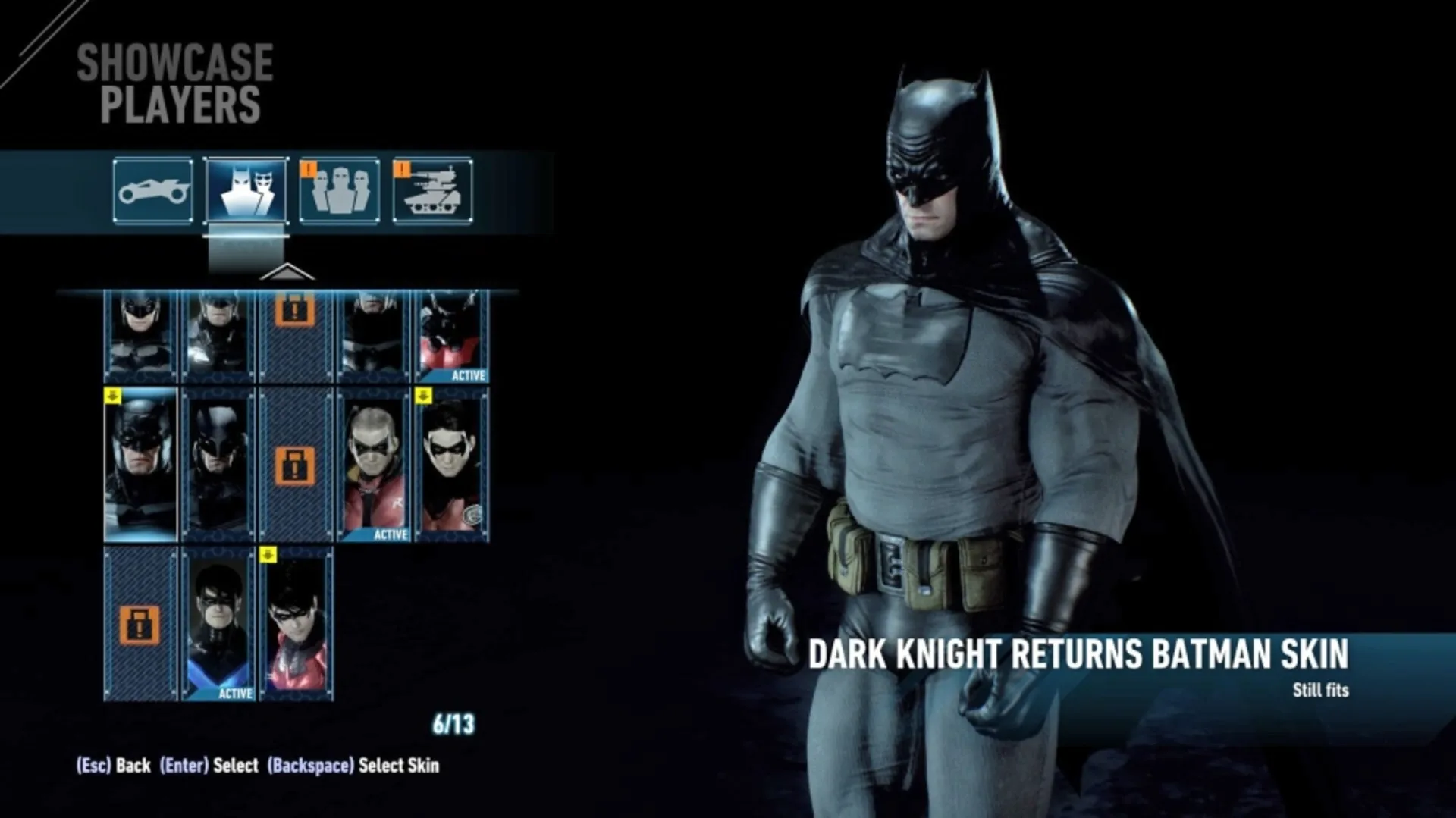 Captura de pantalla - Batman: Arkham Knight - Dark Knight Returns Batman Skin