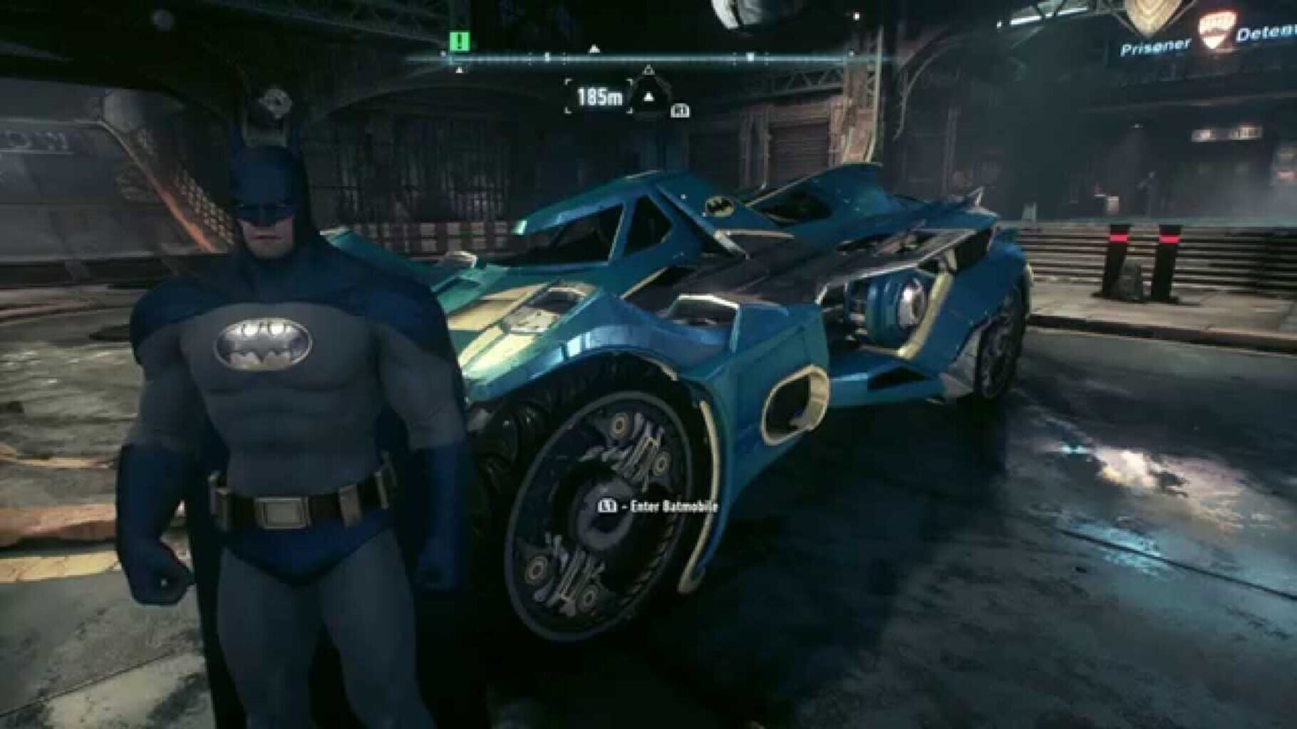 Captura de pantalla - Batman: Arkham Knight - 1970s Batman Themed Batmobile Skin