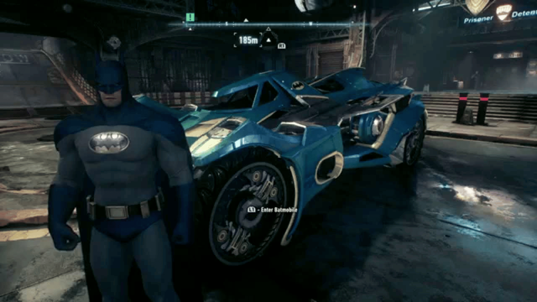 Batman: Arkham Knight - 1970s Batman Themed Batmobile Skin screenshot