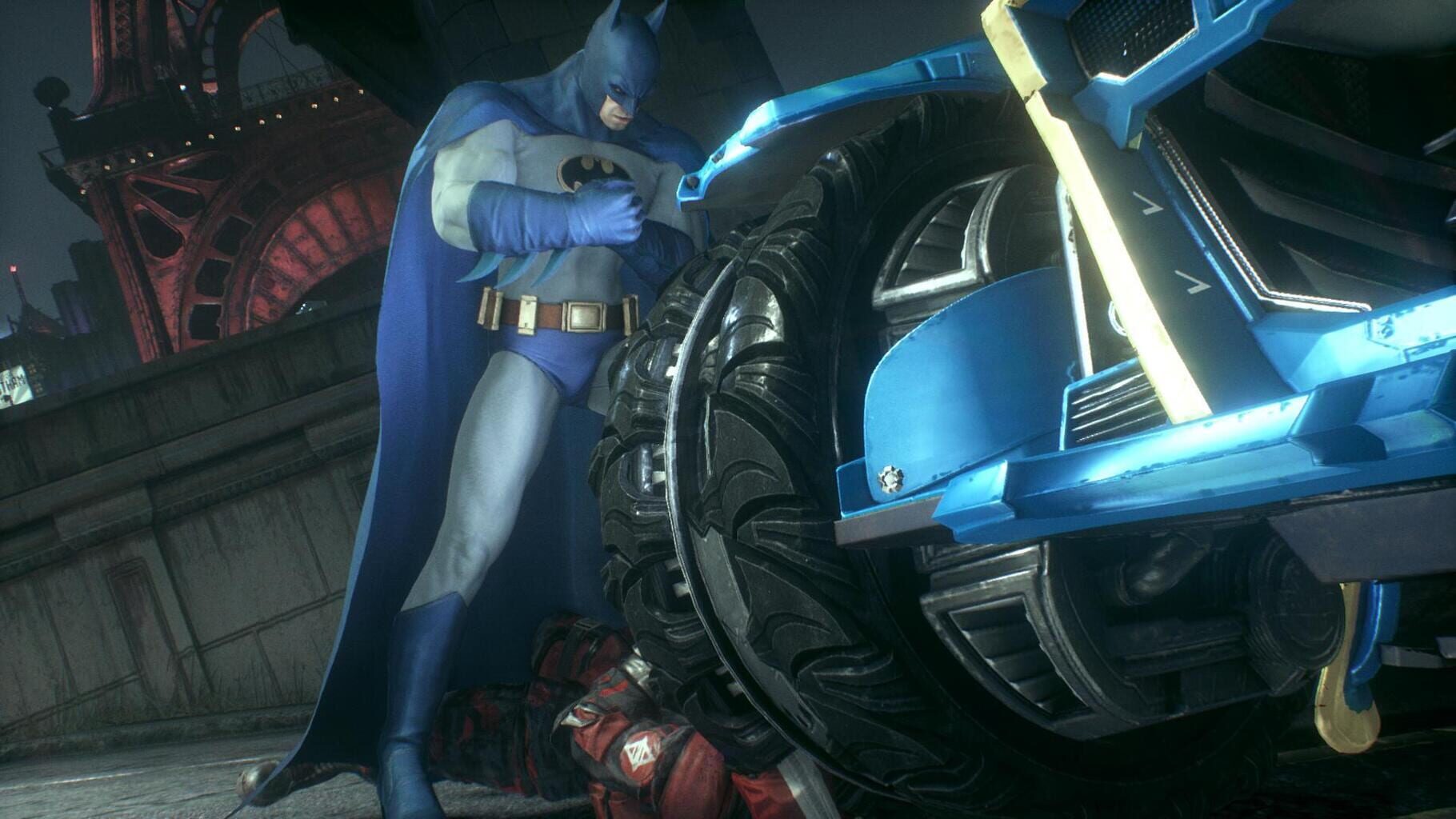 Captura de pantalla - Batman: Arkham Knight - 1970s Batman Themed Batmobile Skin