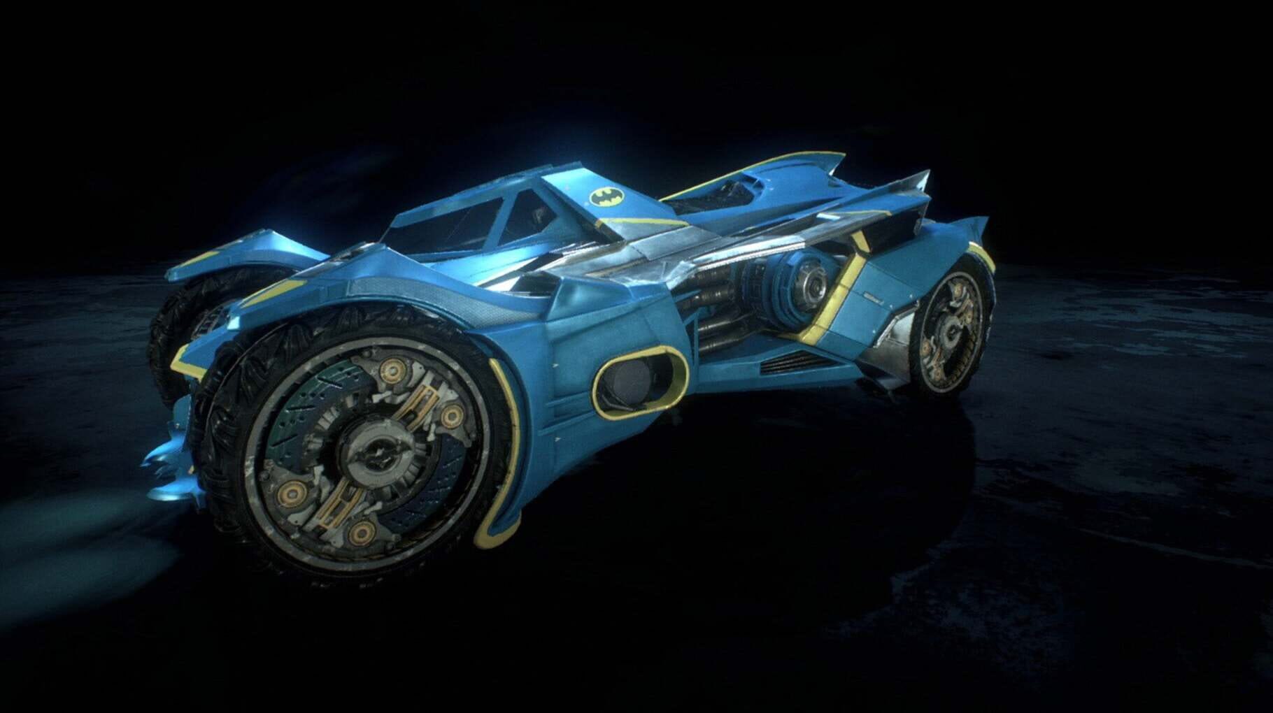 Captura de pantalla - Batman: Arkham Knight - 1970s Batman Themed Batmobile Skin