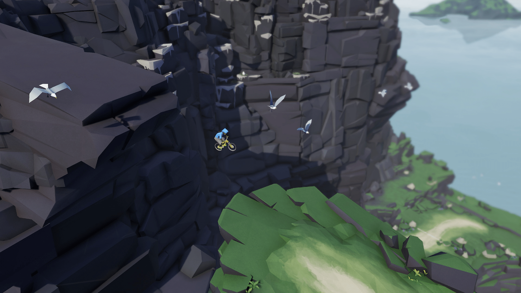 Lonely Mountains: Downhill - Eldfjall Island screenshot