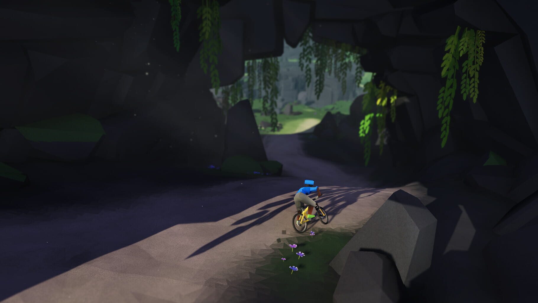 Lonely Mountains: Downhill - Eldfjall Island screenshot