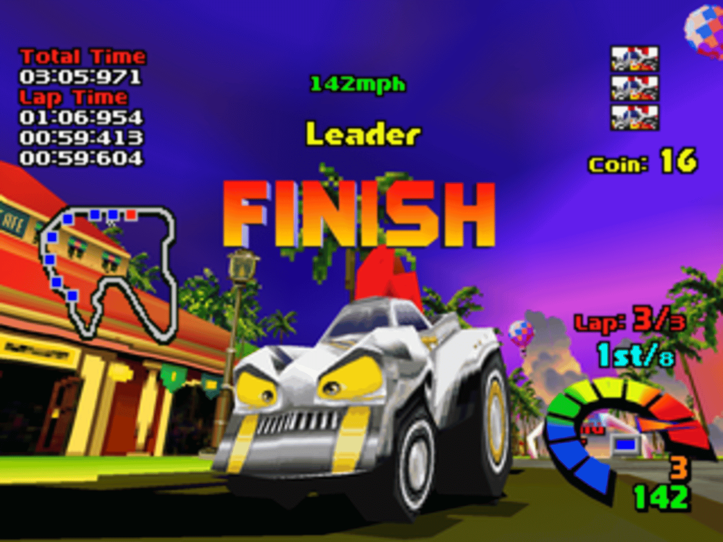 Motor Toon Grand Prix 2 screenshot