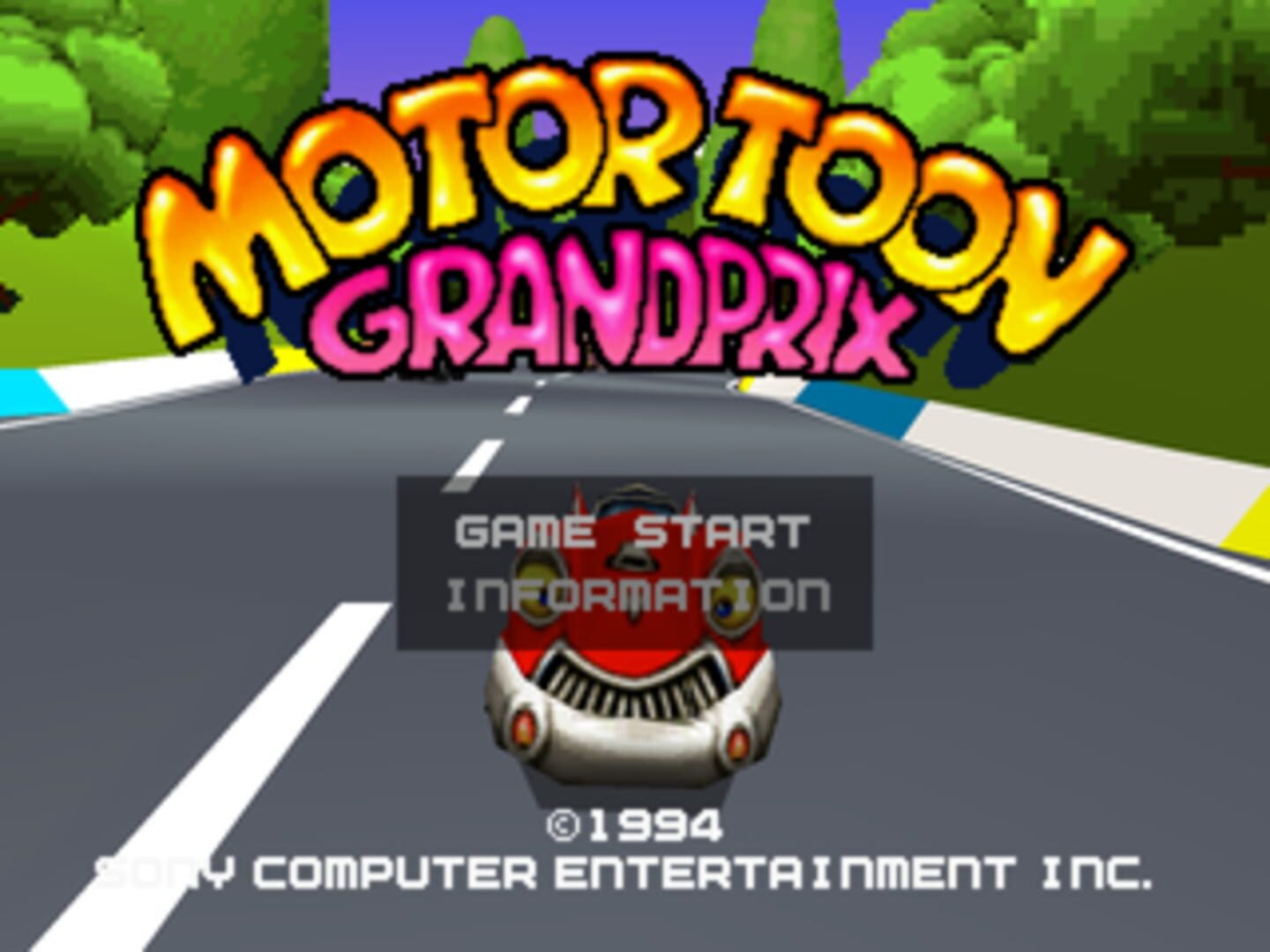 Captura de pantalla - Motor Toon Grand Prix