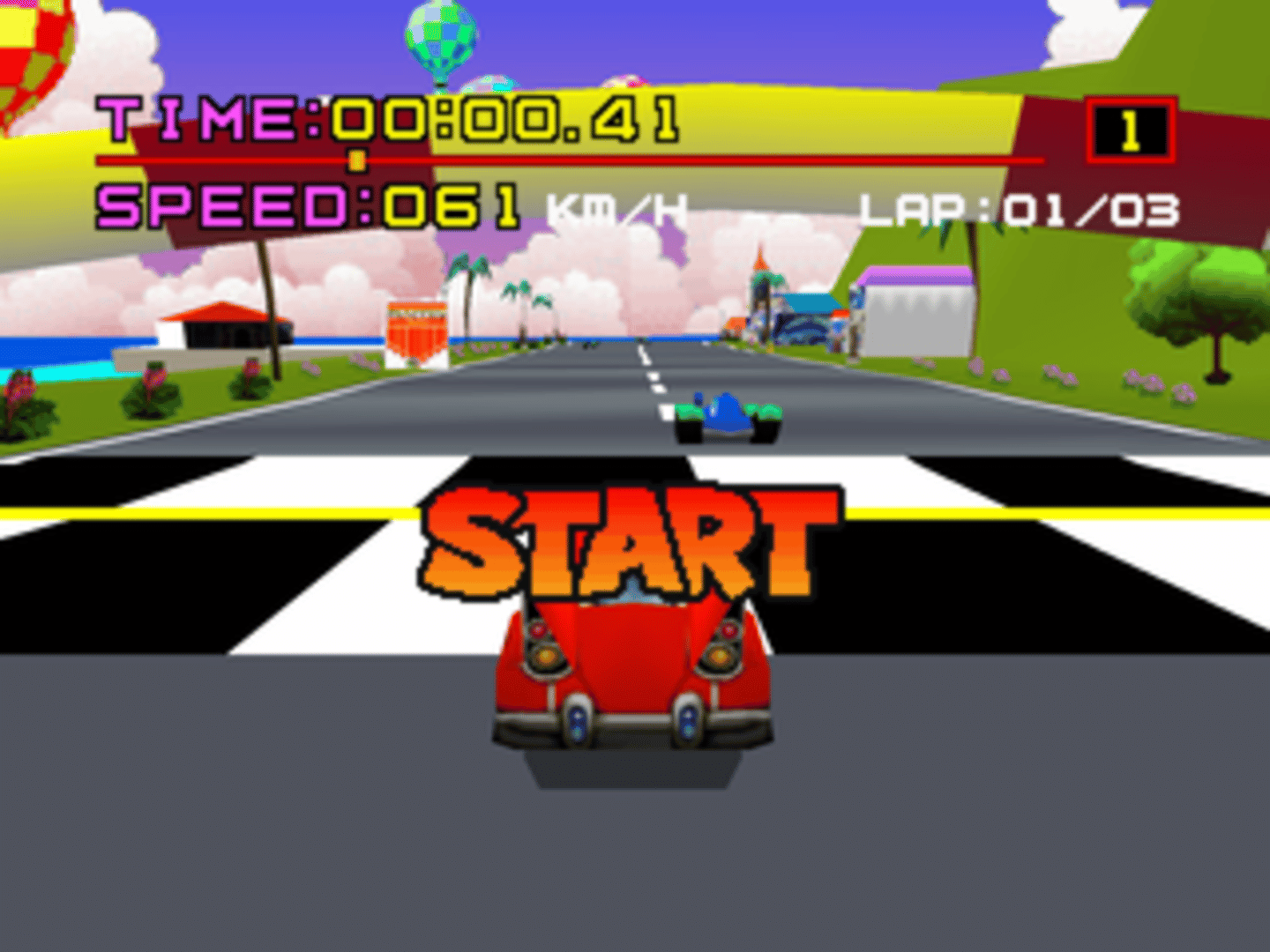 Motor Toon Grand Prix screenshot