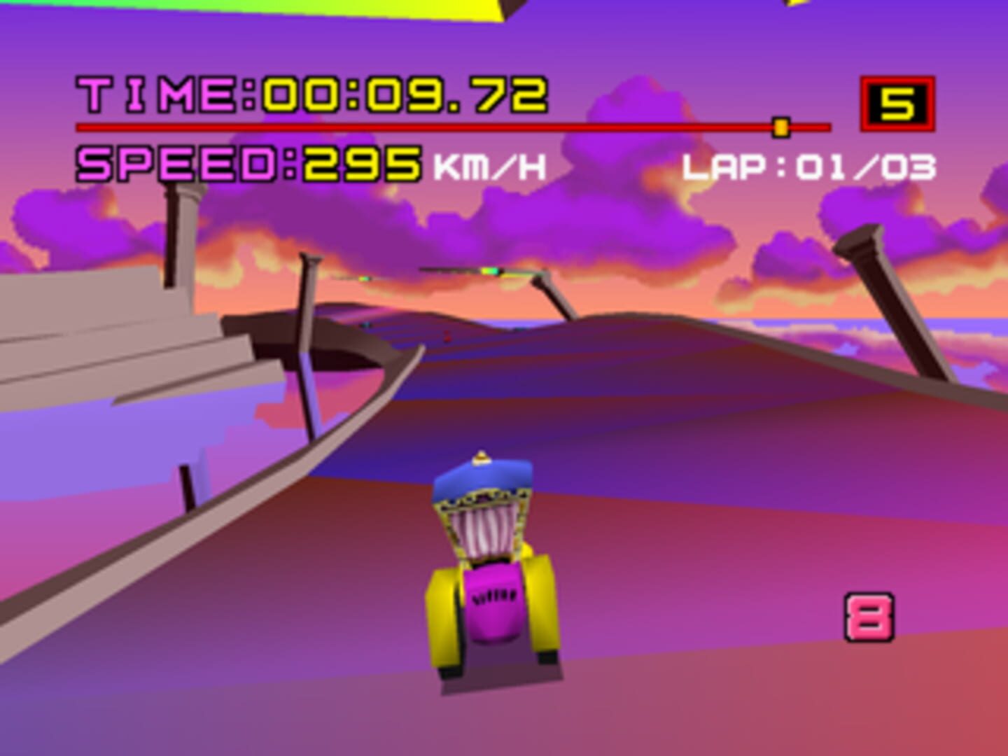 Captura de pantalla - Motor Toon Grand Prix