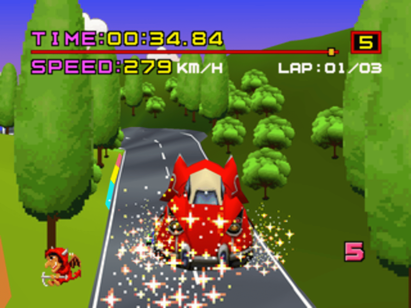 Motor Toon Grand Prix screenshot