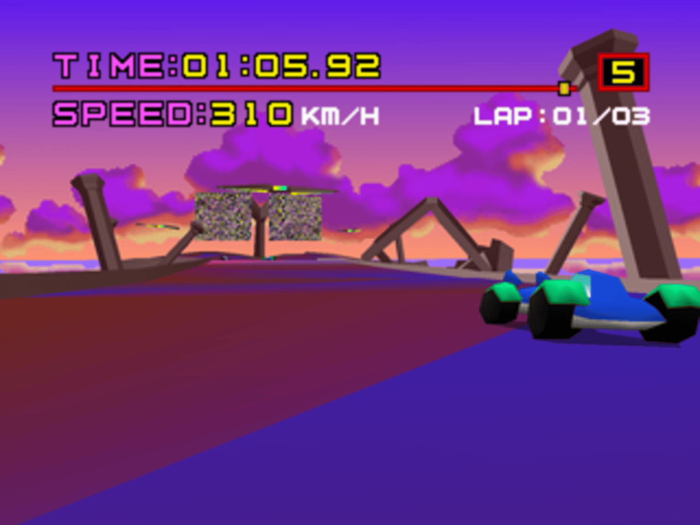 Motor Toon Grand Prix screenshot