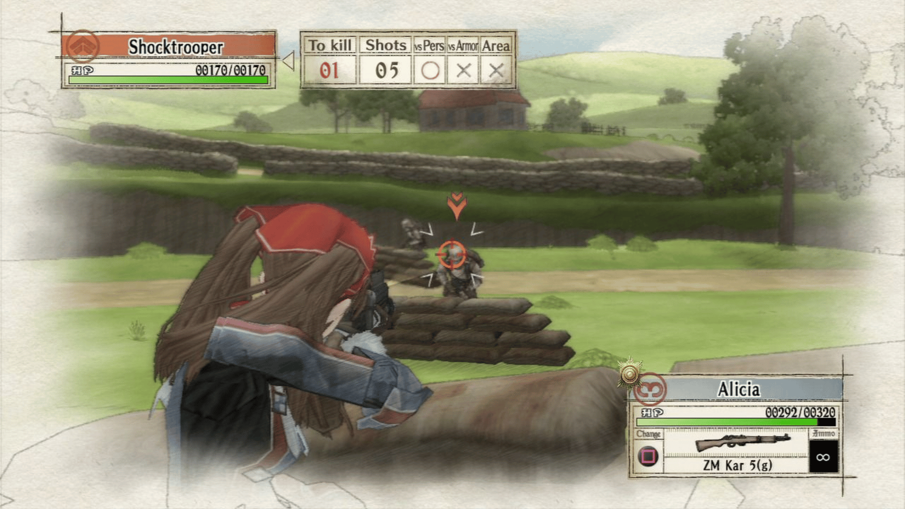 Valkyria Chronicles screenshot