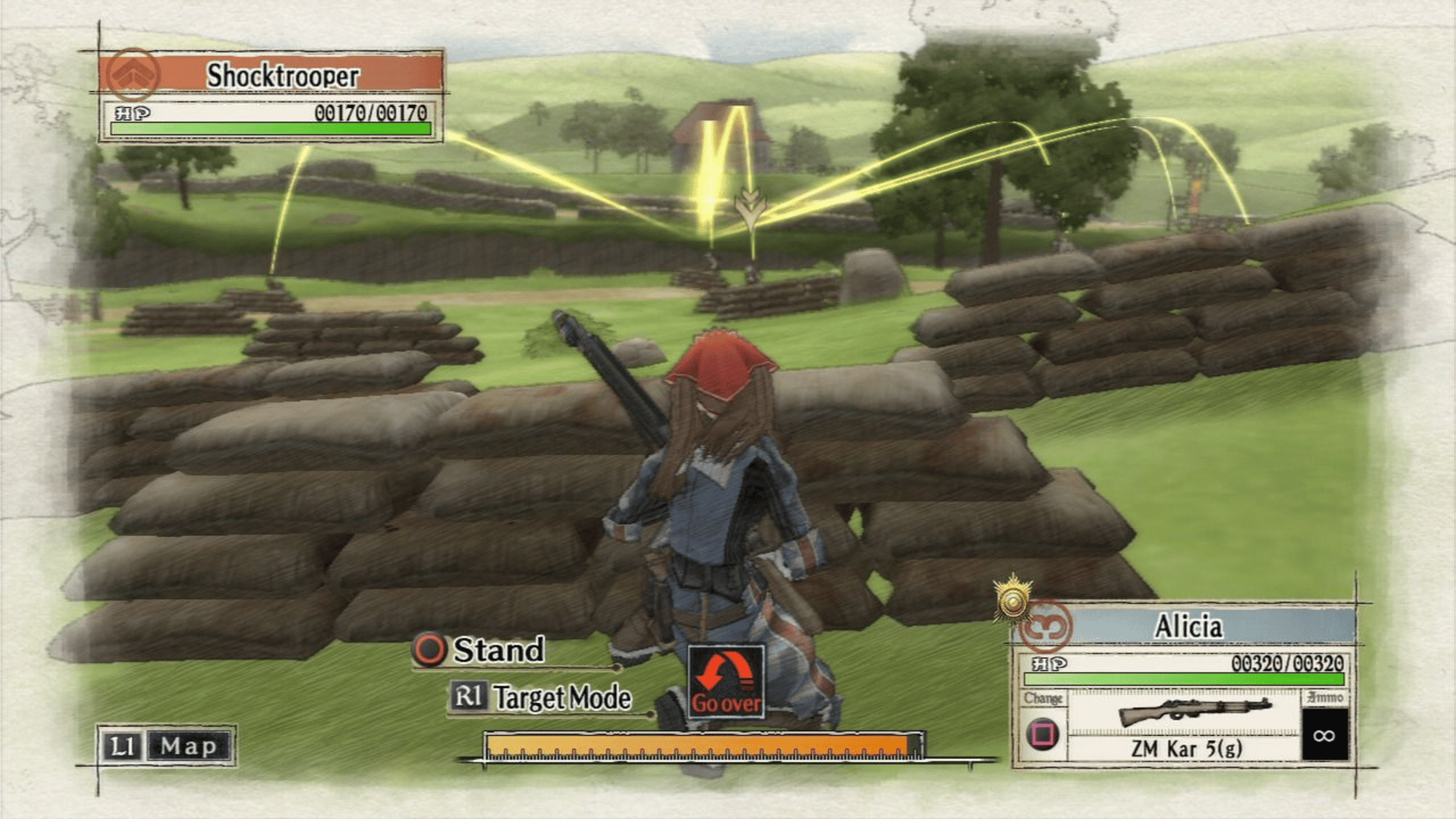 Valkyria Chronicles screenshot