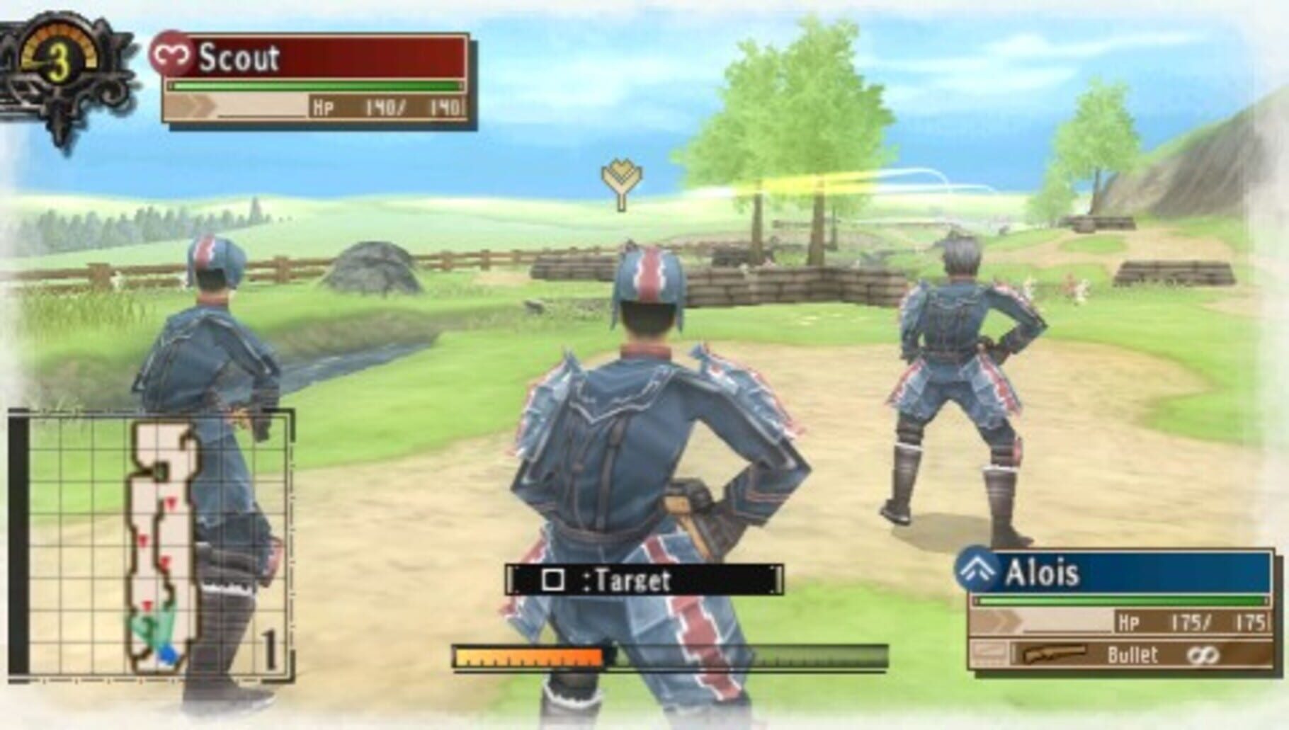 Captura de pantalla - Valkyria Chronicles 3: Extra Edition