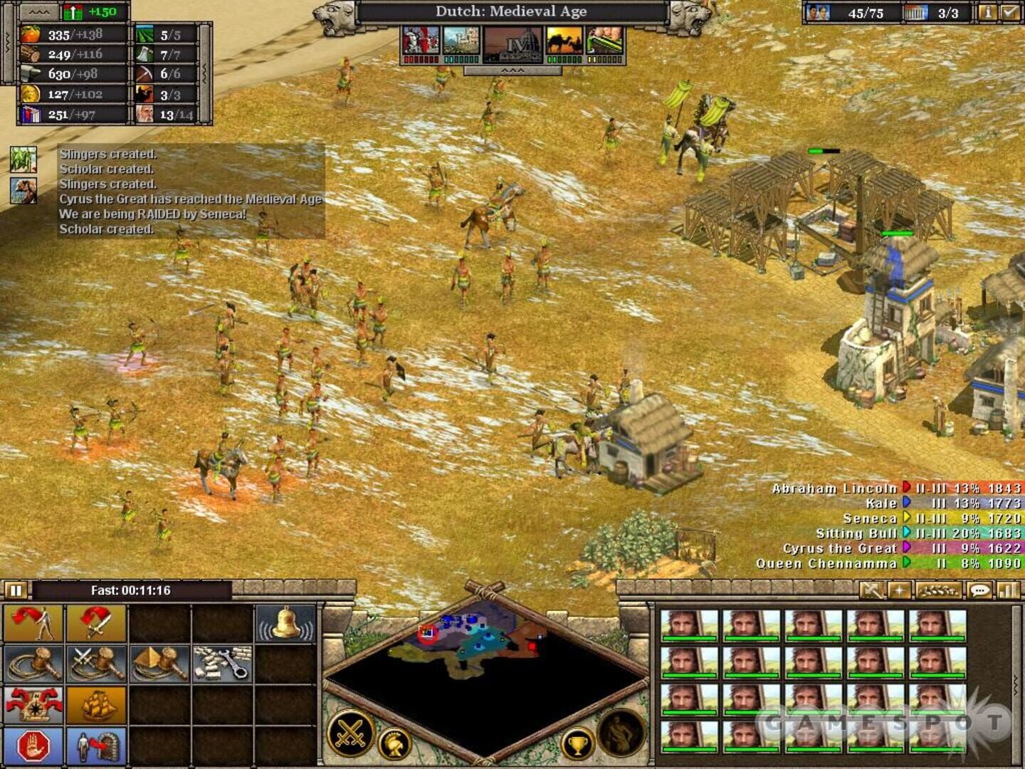 Captura de pantalla - Rise of Nations: Thrones & Patriots