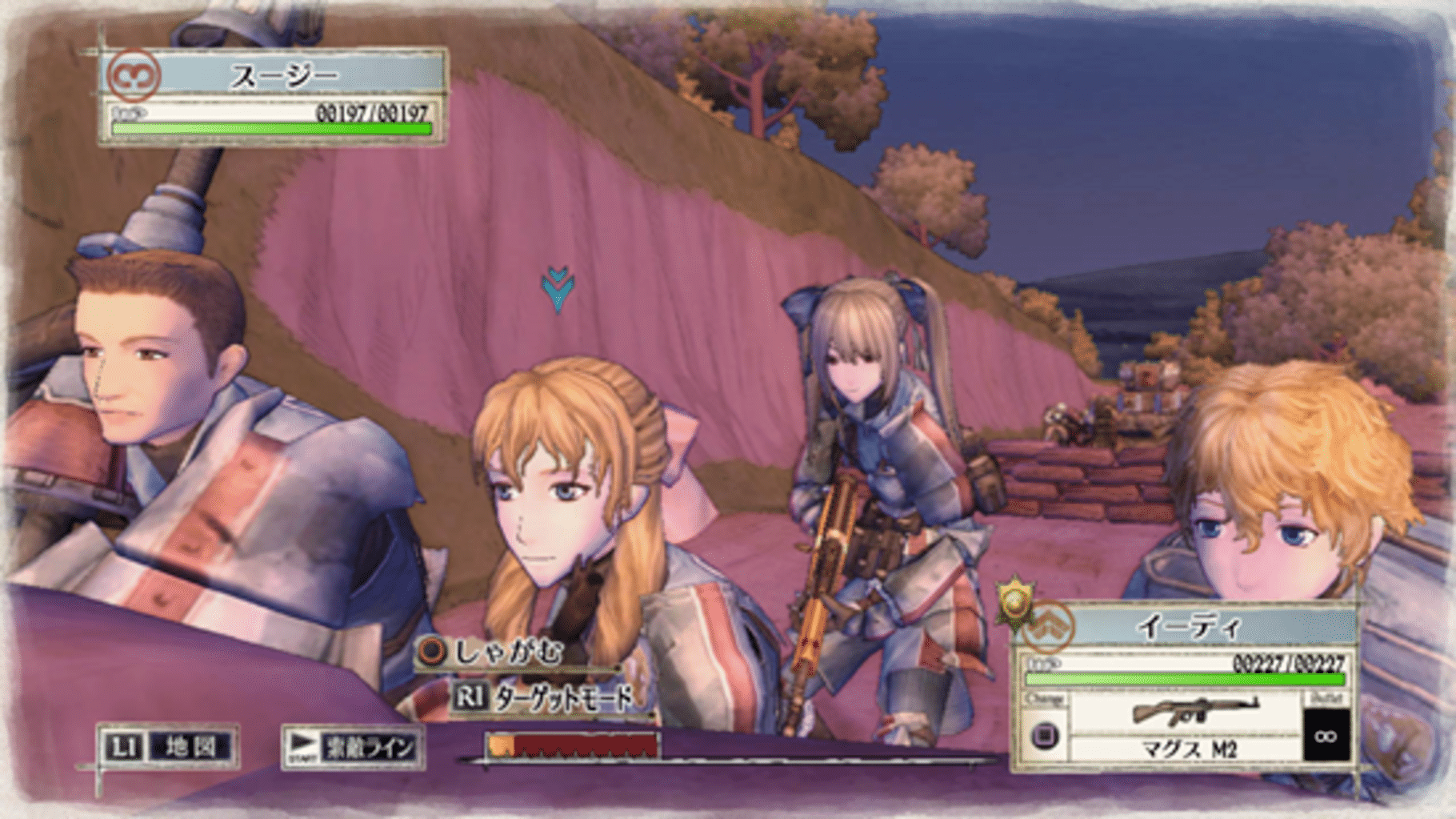 Valkyria Chronicles: Edy's Mission "Enter the Edy Detachment" screenshot