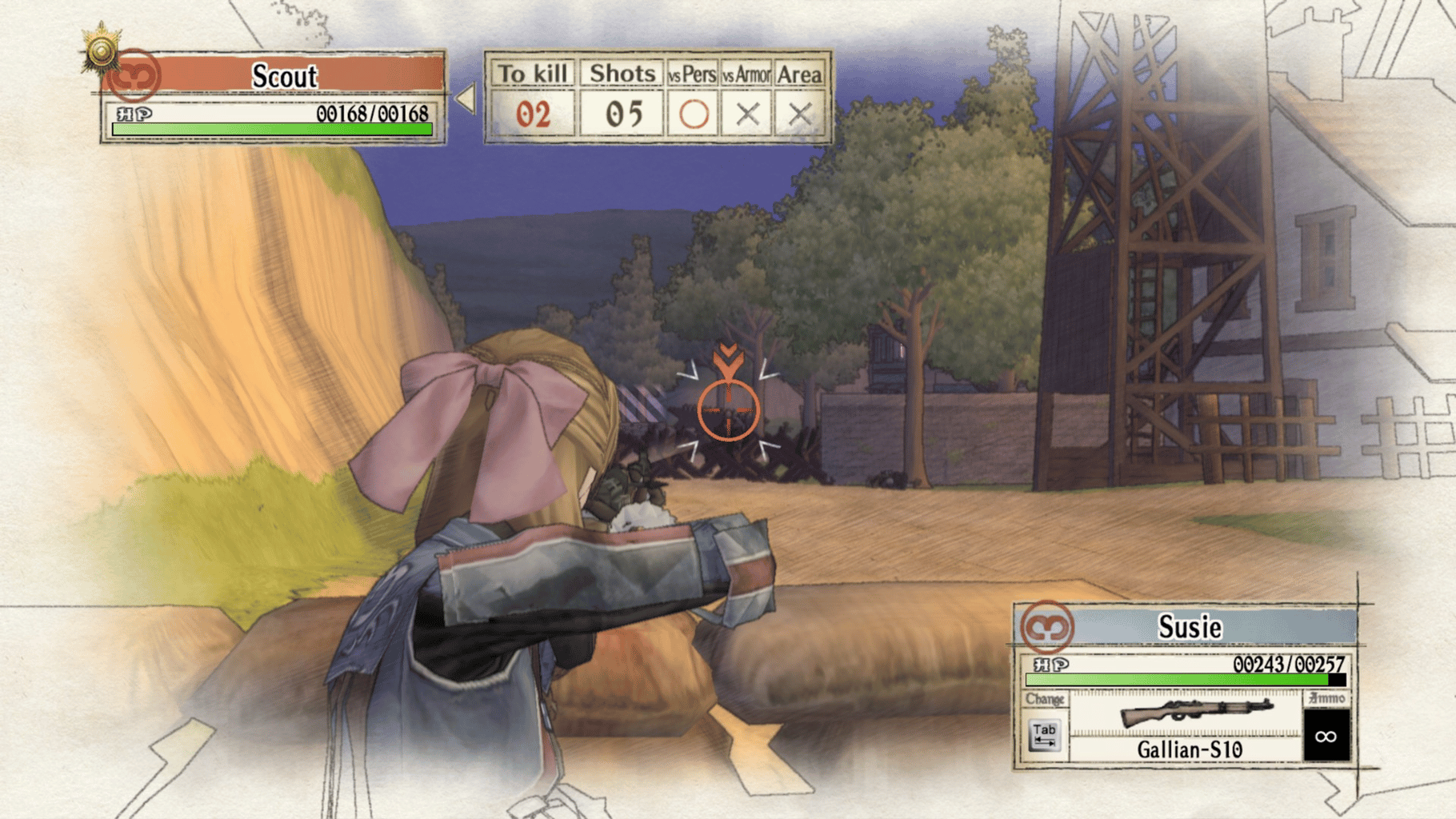 Valkyria Chronicles: Edy's Mission "Enter the Edy Detachment" screenshot