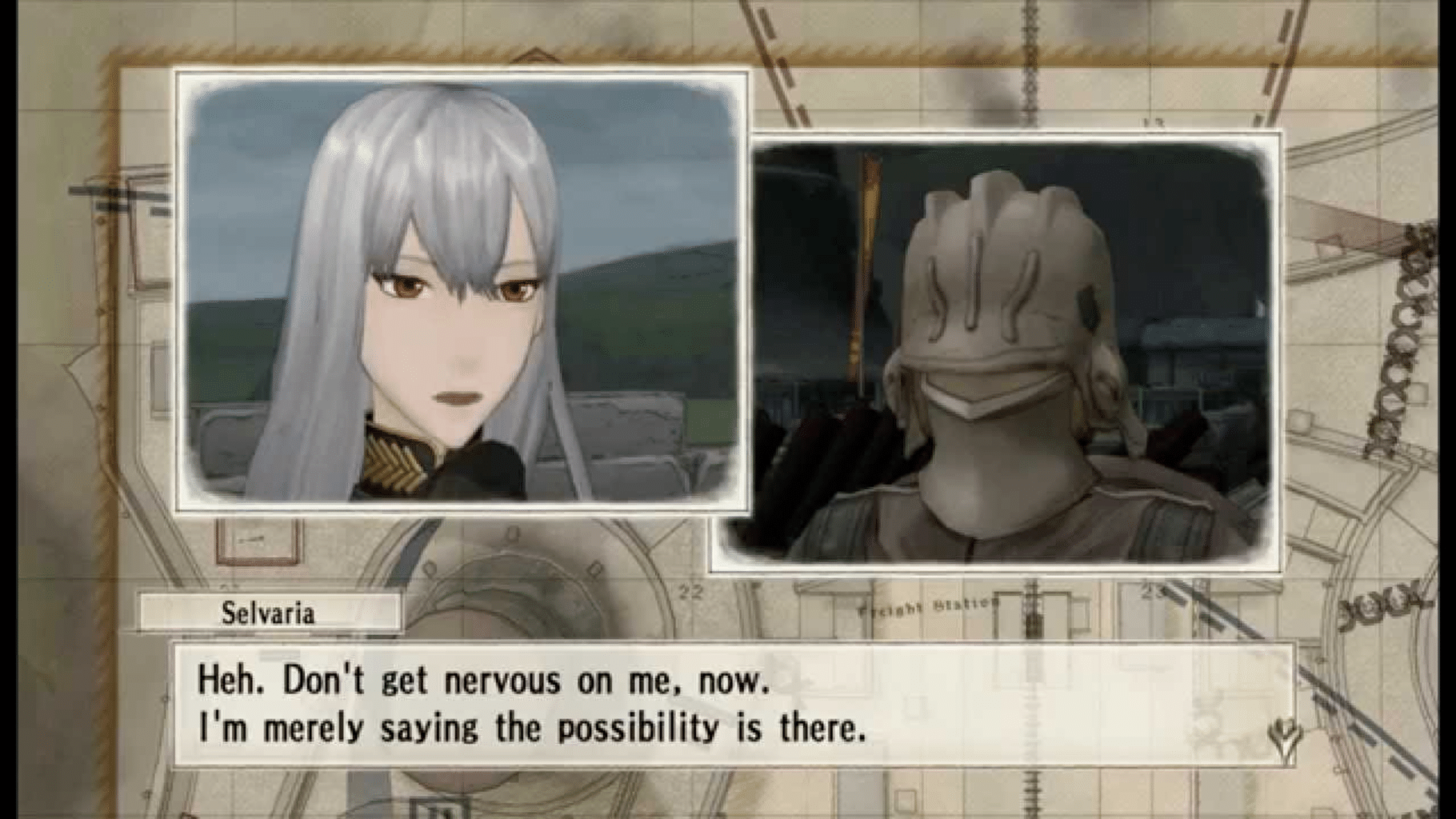 Valkyria Chronicles: Selveria's Mission - Behind Her Blue Flame screenshot