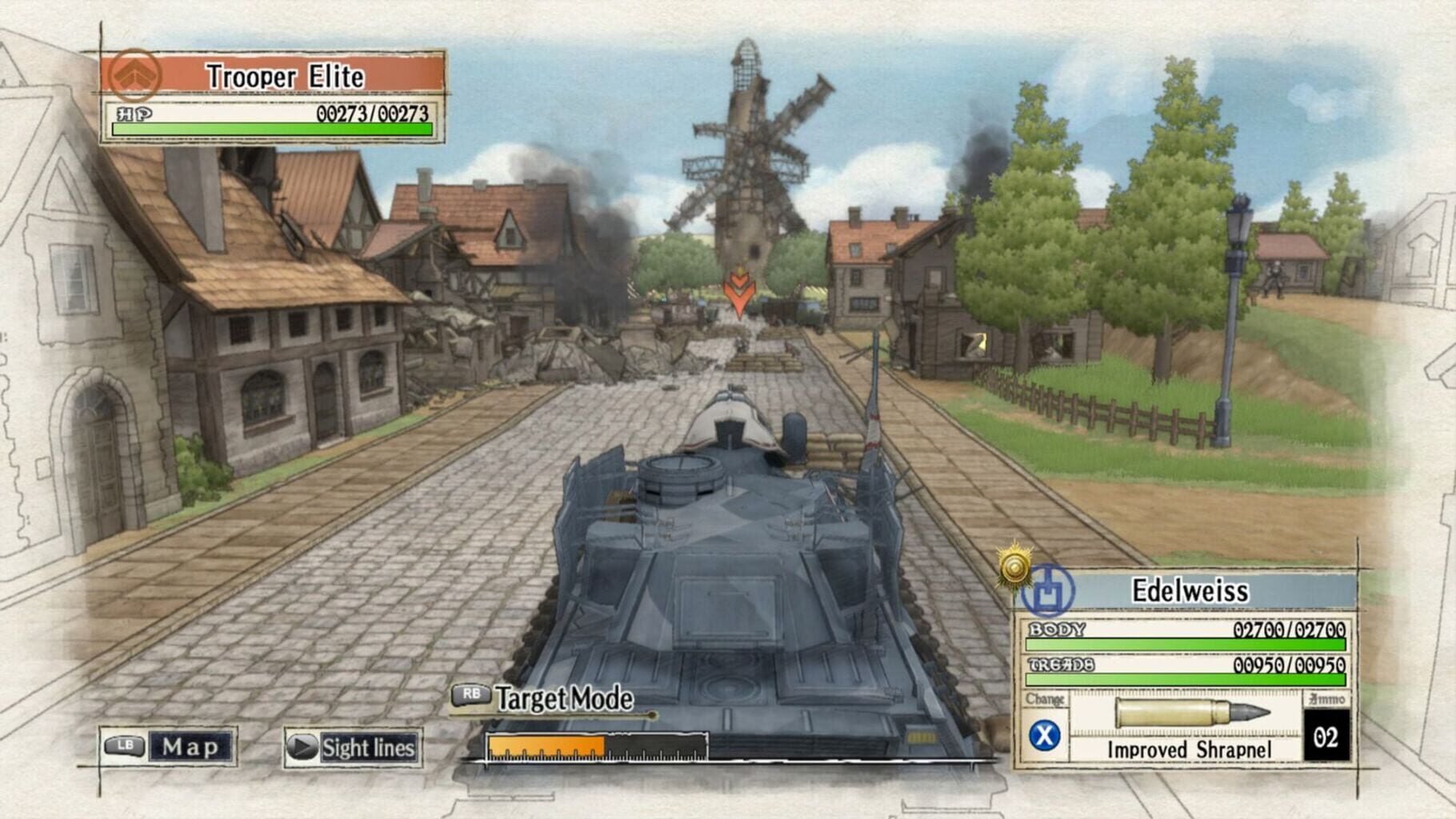 Captura de pantalla - Valkyria Chronicles: Hard EX Mode