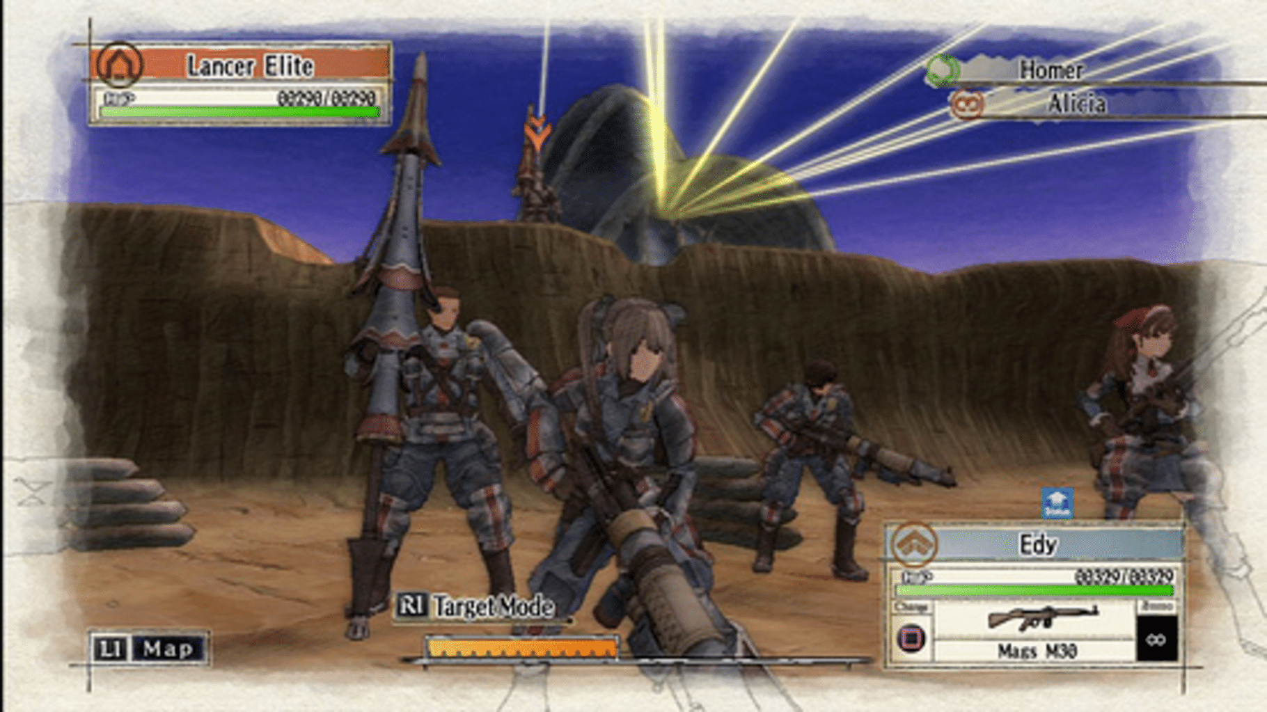 Valkyria Chronicles: Challenge of the Edy Detachment screenshot