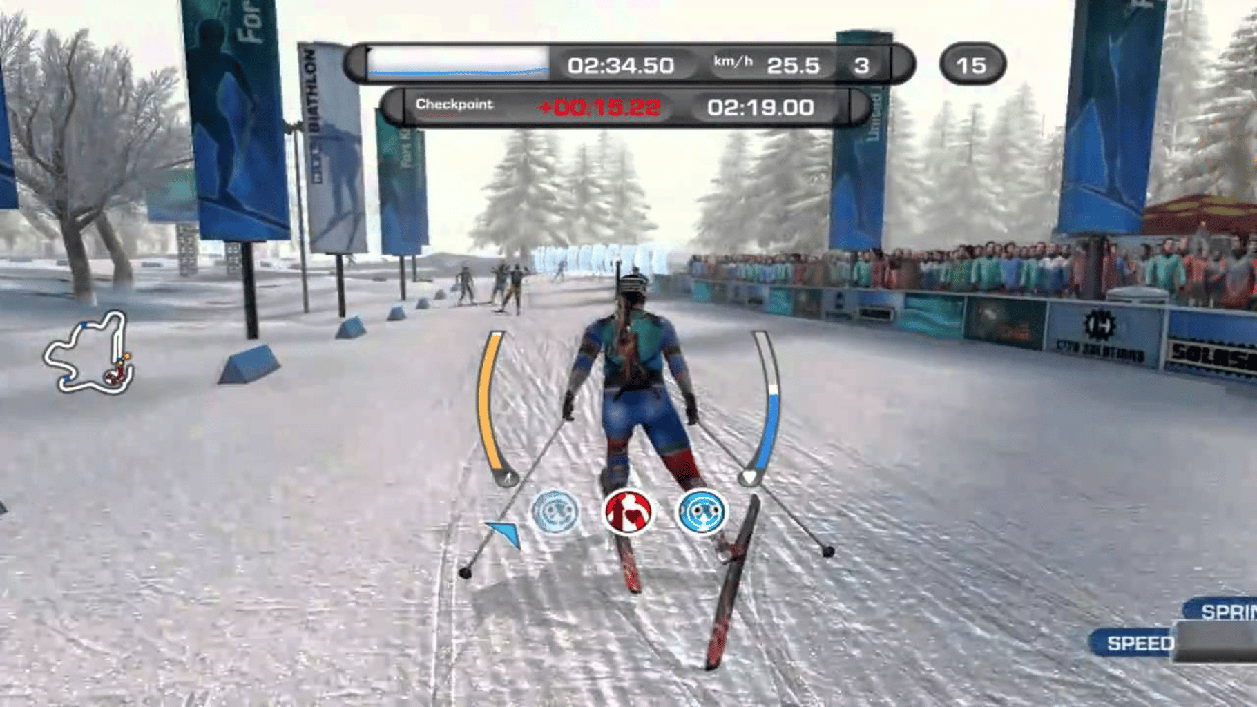 RTL Biathlon 2009 screenshot