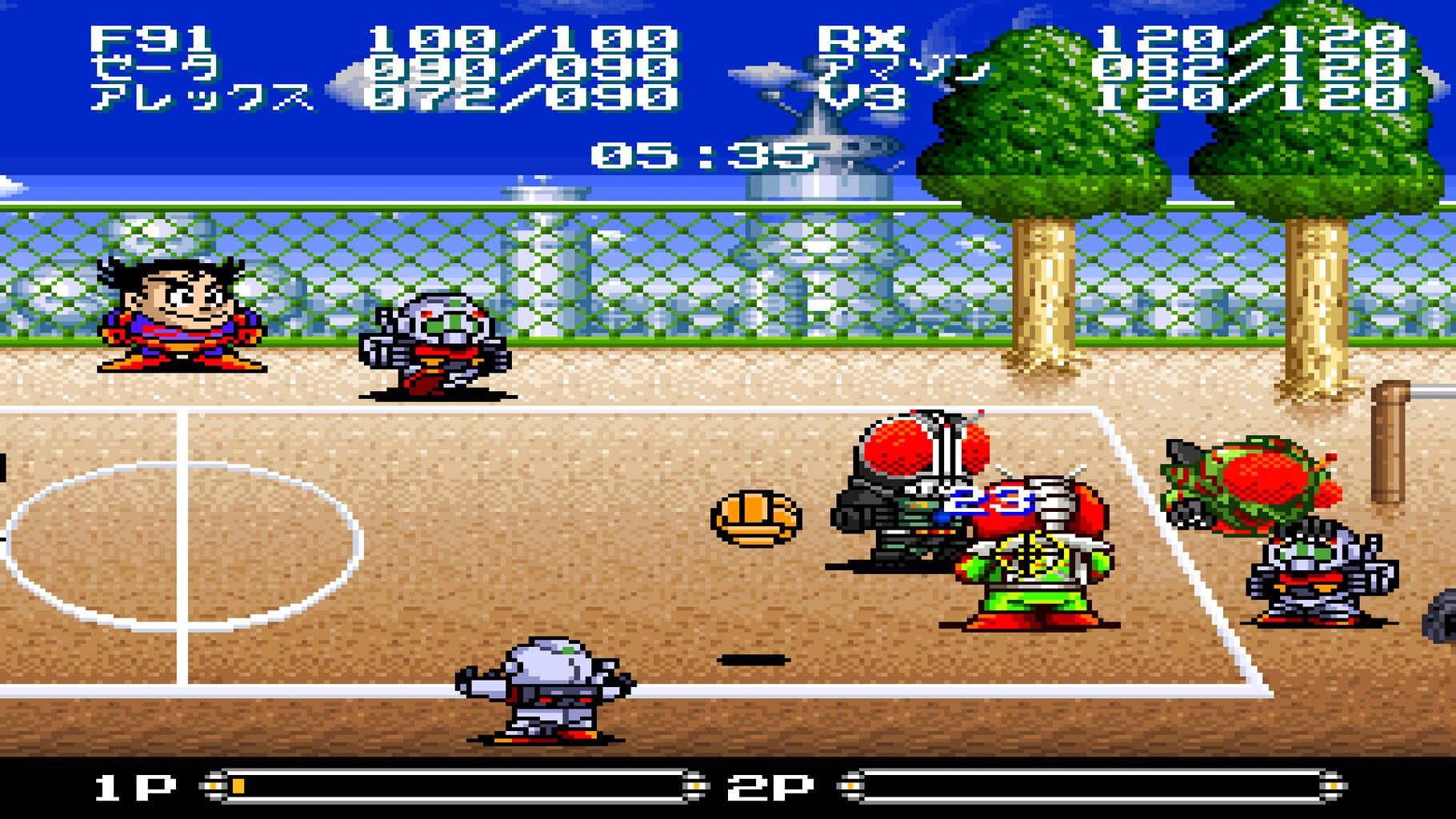 Captura de pantalla - Battle Dodgeball: Toukyuu Daigekitotsu!