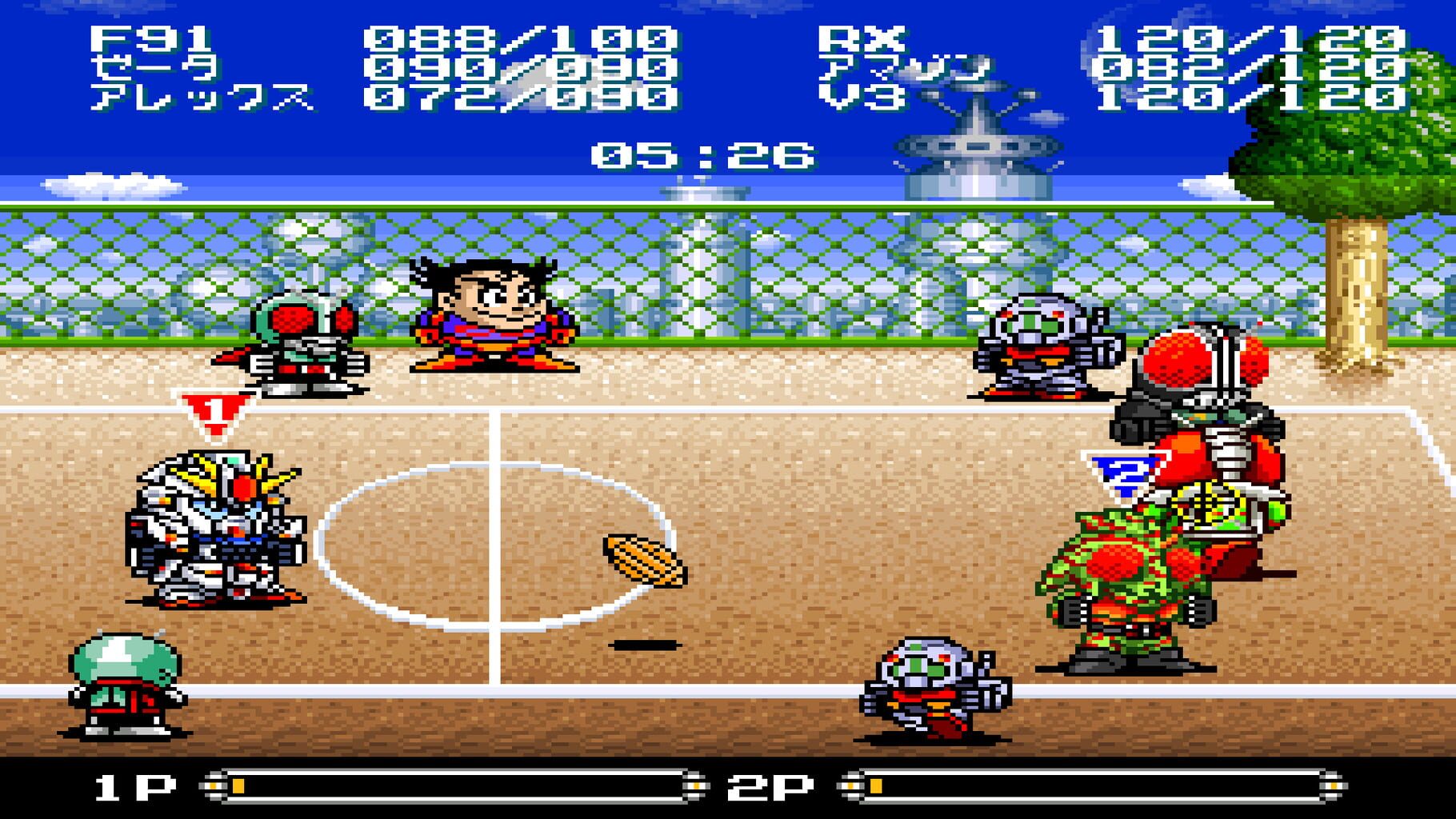 Captura de pantalla - Battle Dodgeball: Toukyuu Daigekitotsu!