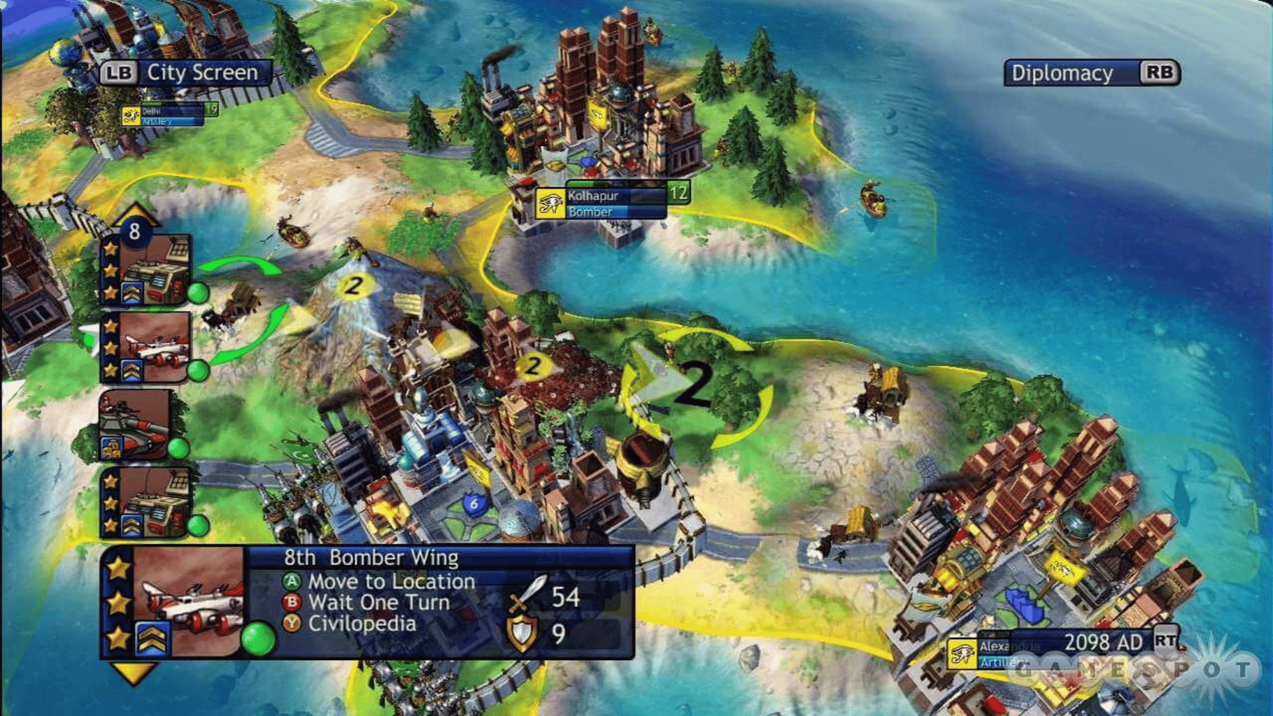 Sid Meier's Civilization Revolution screenshot