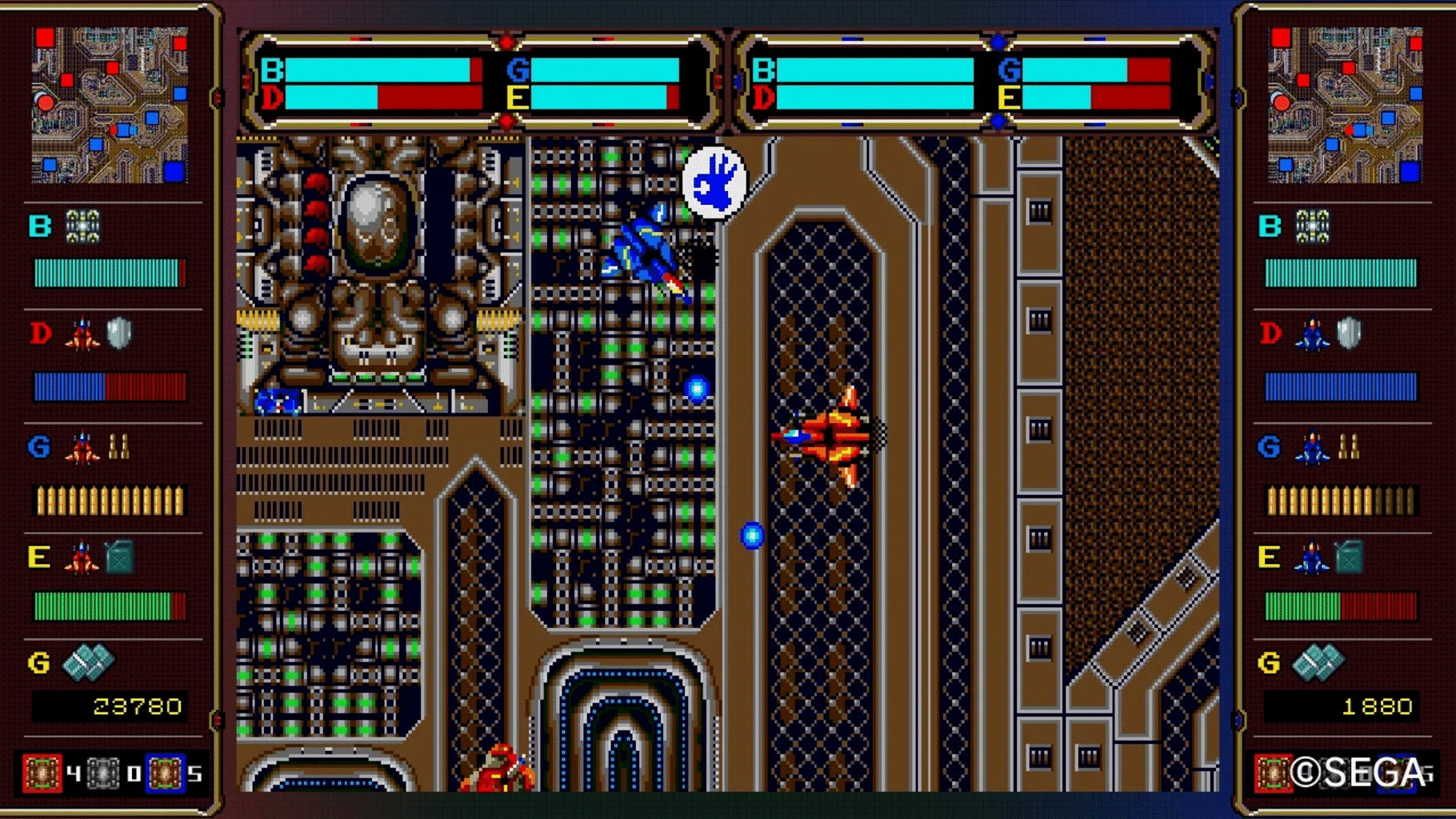 Sega Ages Herzog Zwei screenshot