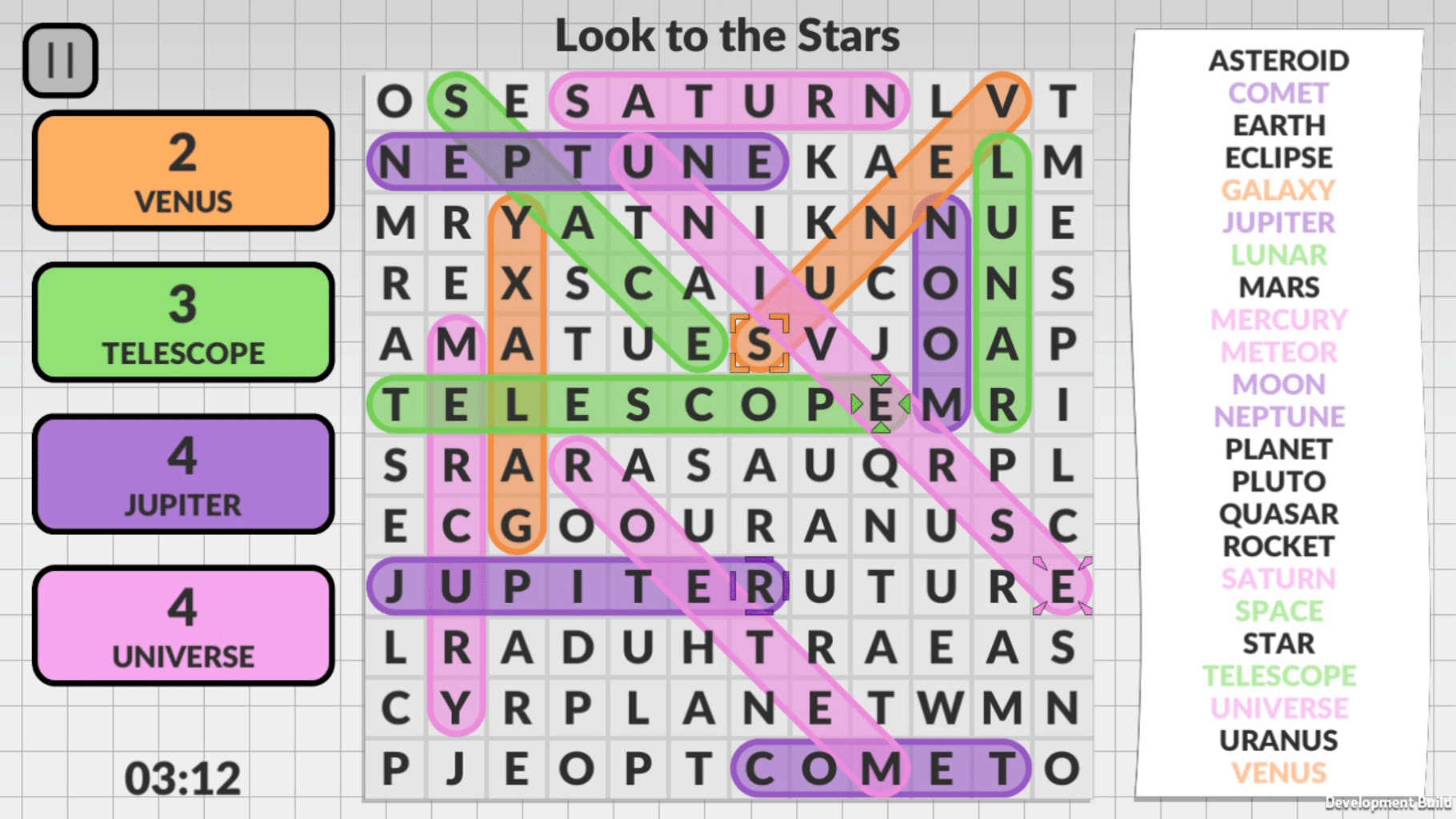 Word Search by Powgi screenshot