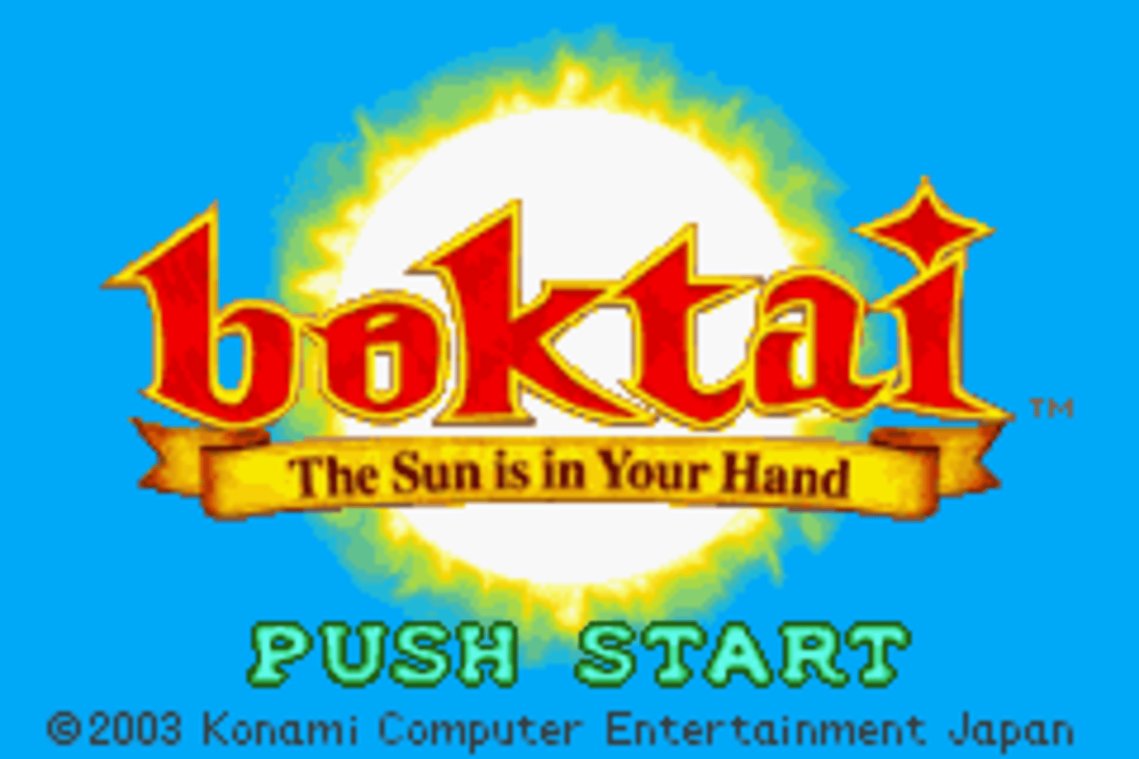 Boktai: The Sun Is in Your Hand screenshot