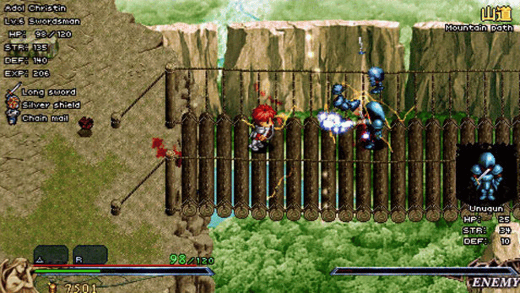 Ys I & II Chronicles screenshot