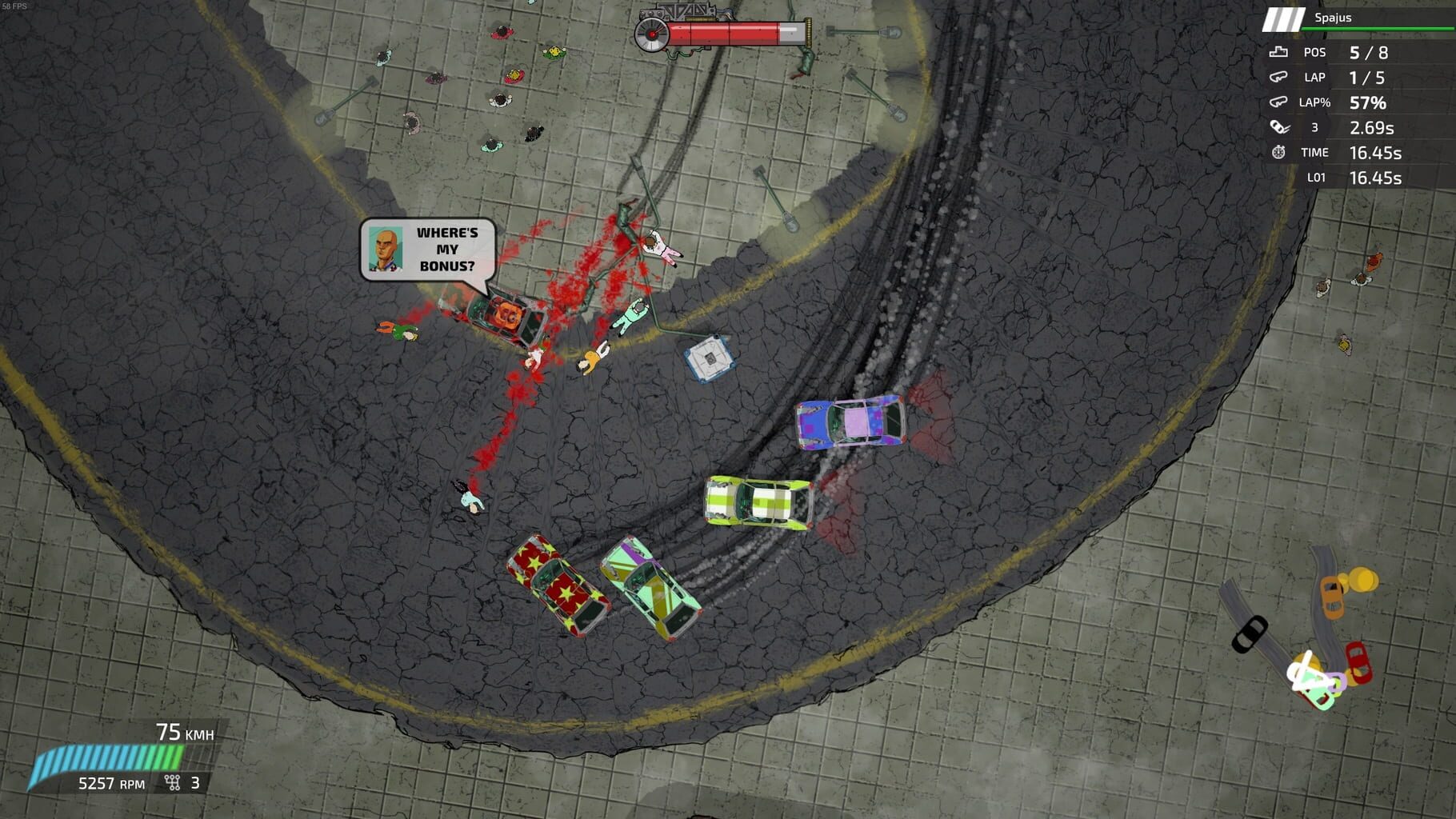 Bloody Rally Show screenshot