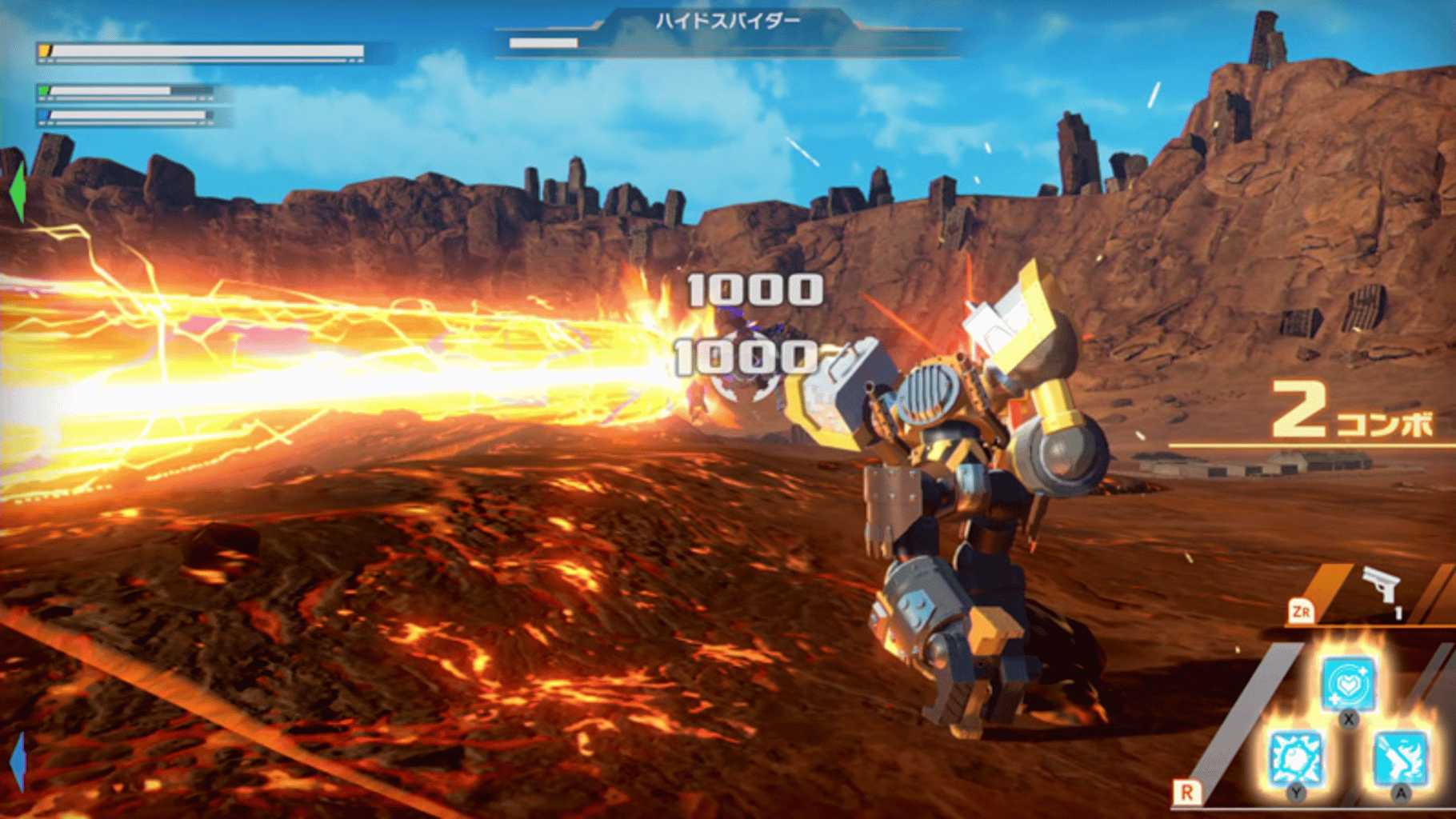 Megaton Musashi: Cross screenshot