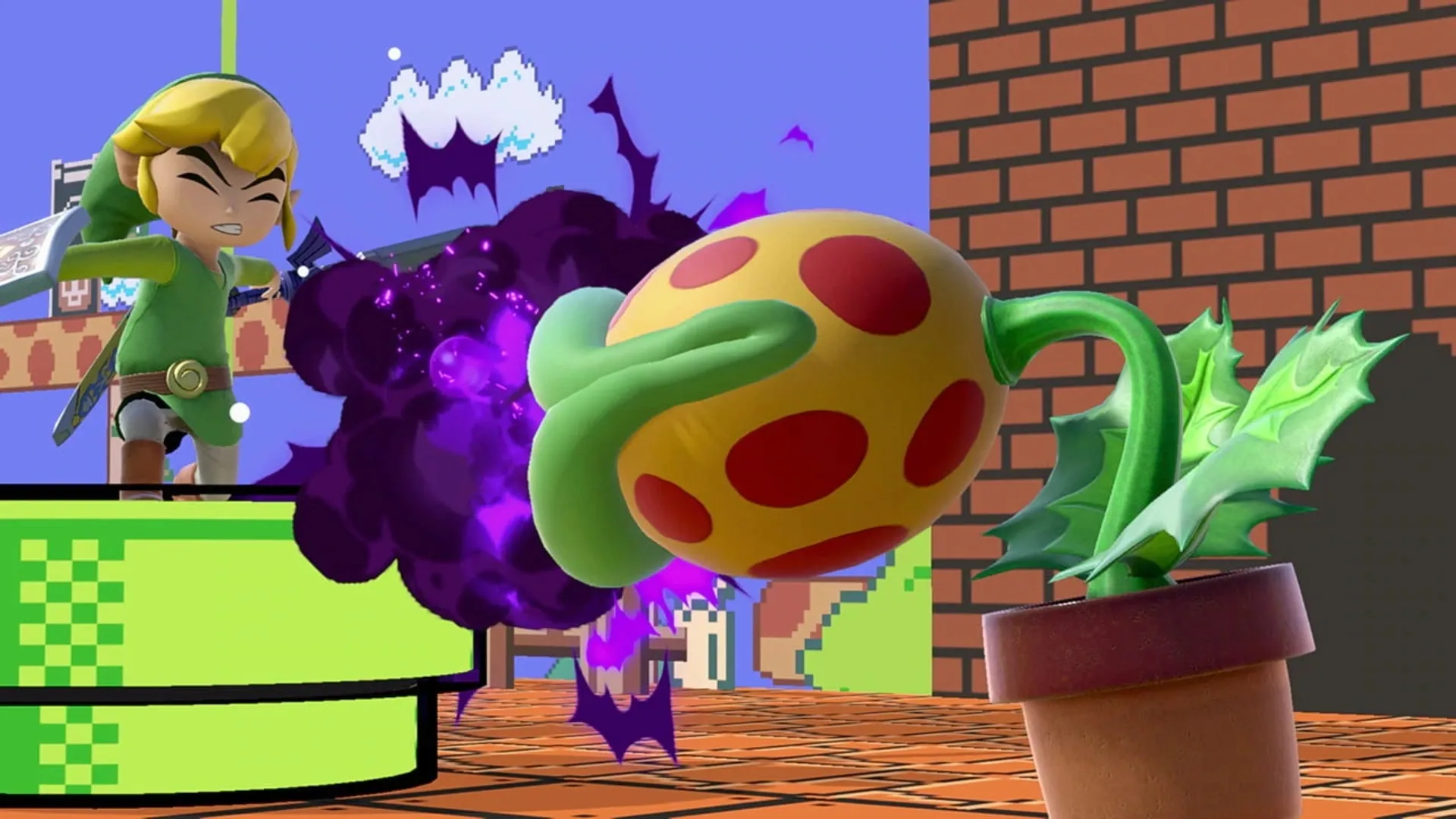 Captura de pantalla - Super Smash Bros. Ultimate - Piranha Plant