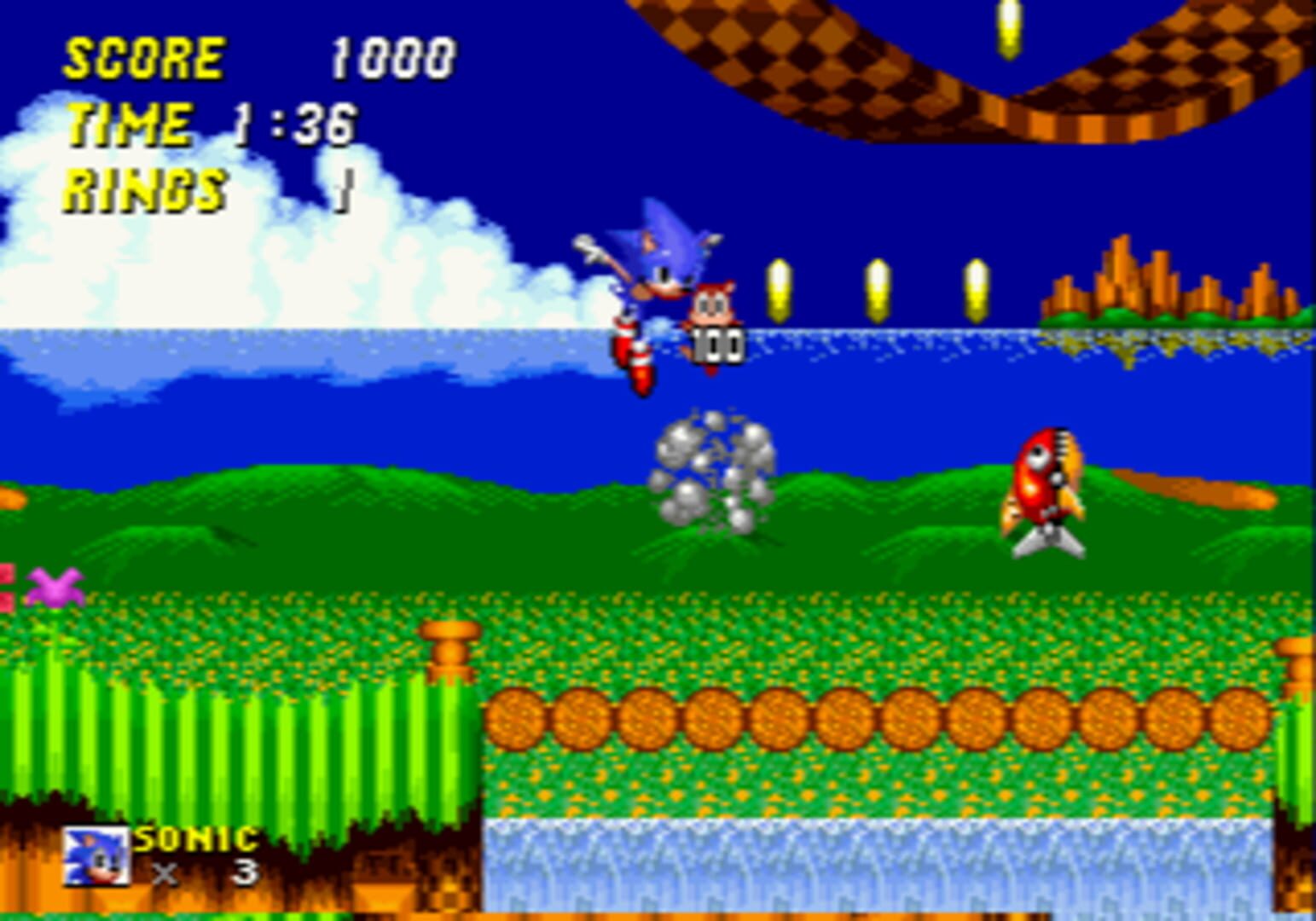 Captura de pantalla - Sonic 2 Dimps Edition