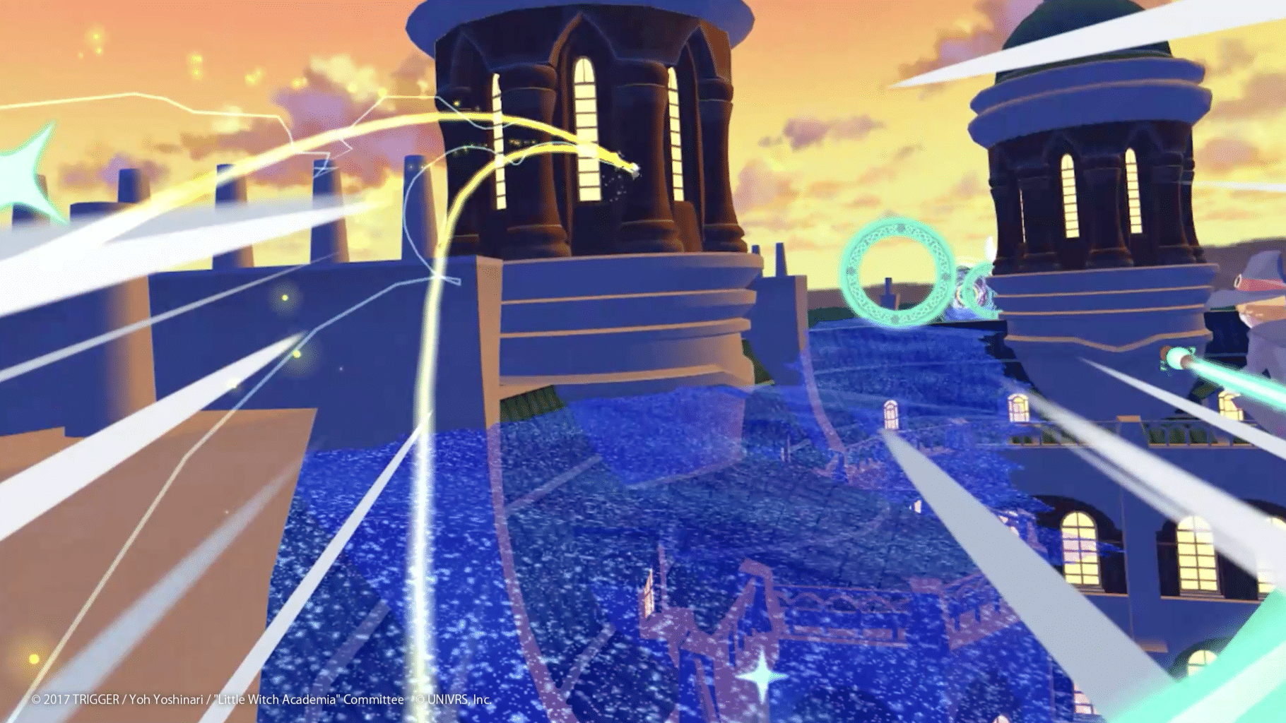 Little Witch Academia: VR Broom Racing screenshot