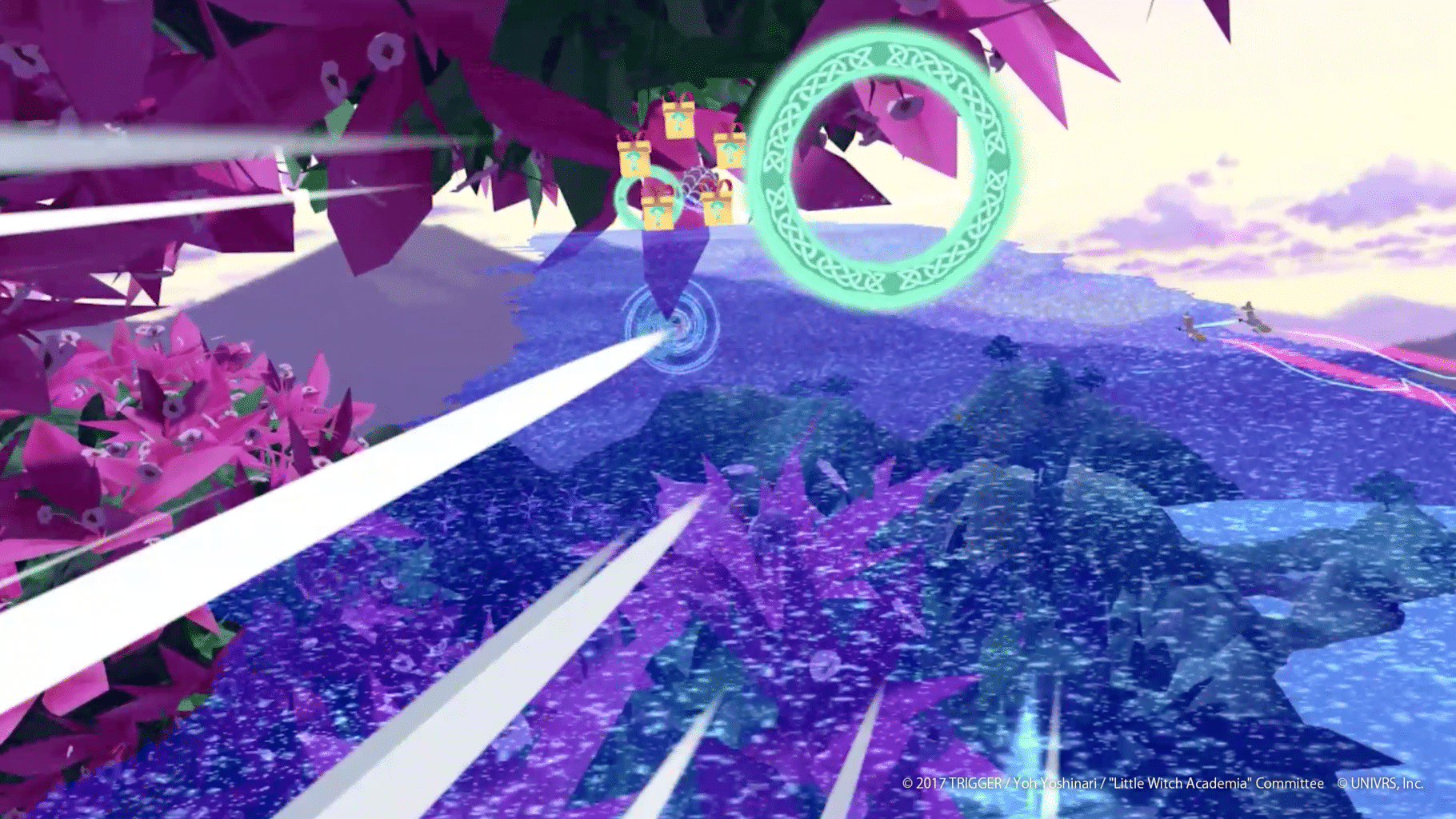 Little Witch Academia: VR Broom Racing screenshot