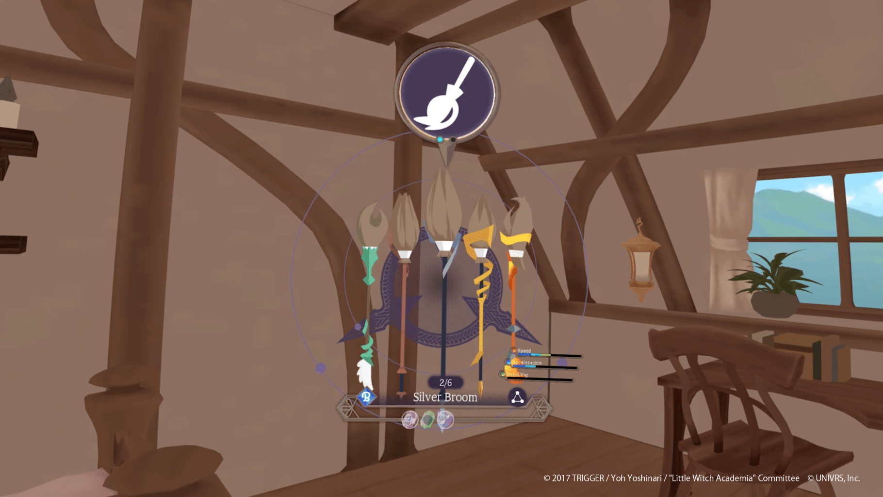 Little Witch Academia: VR Broom Racing screenshot