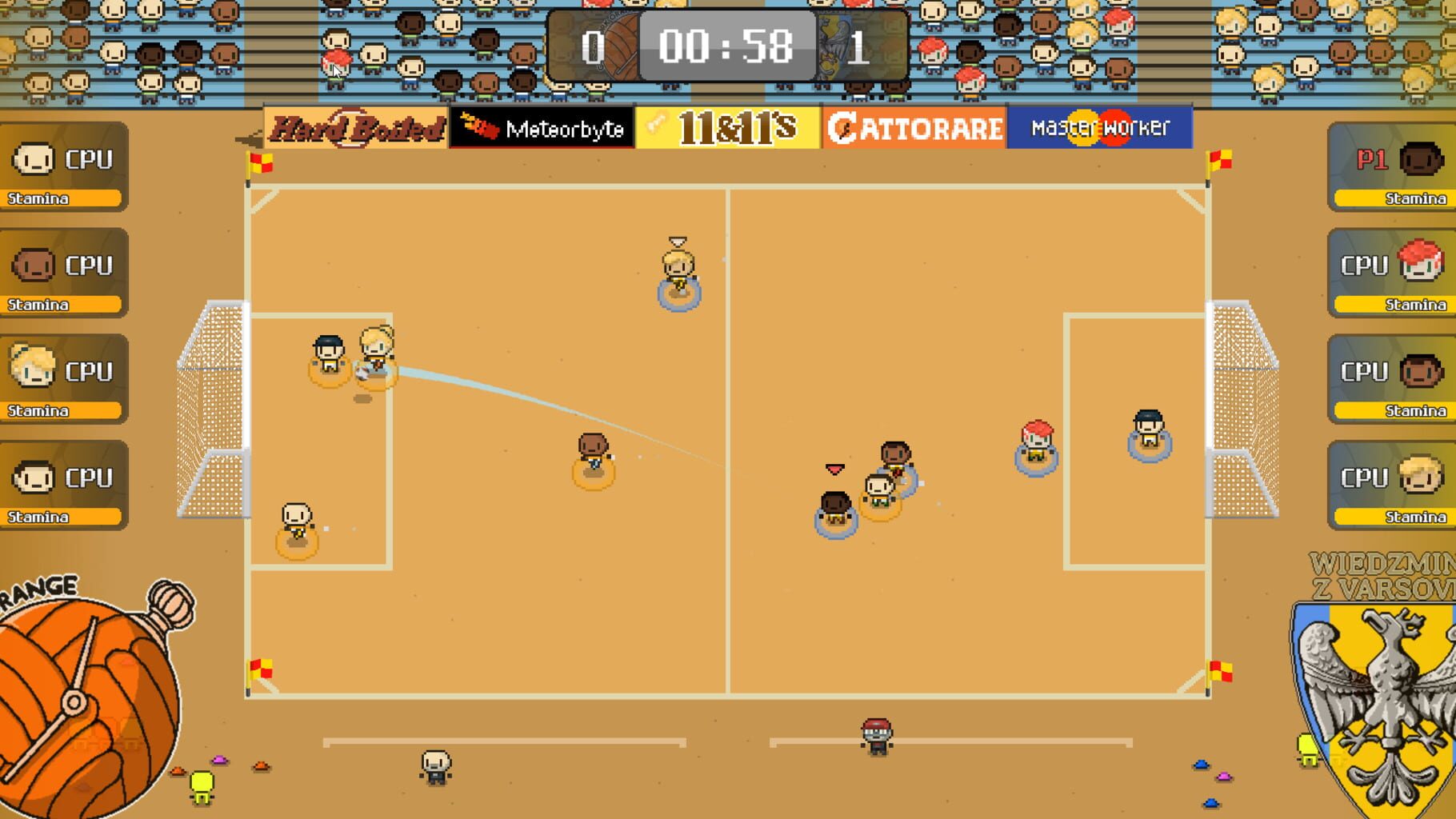 World Soccer Strikers'91 screenshot