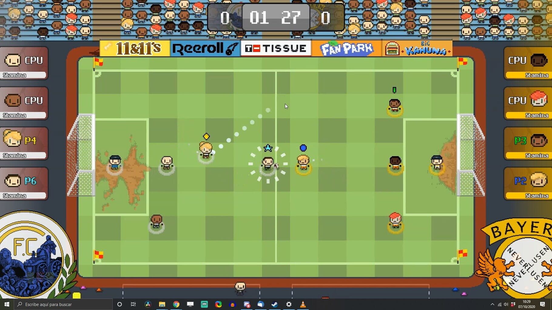 World Soccer Strikers'91 screenshot