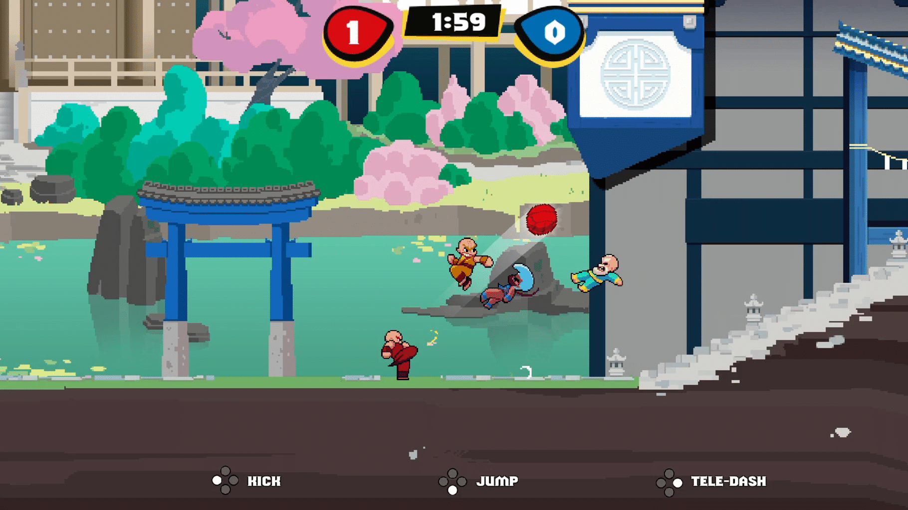 KungFu Kickball screenshot