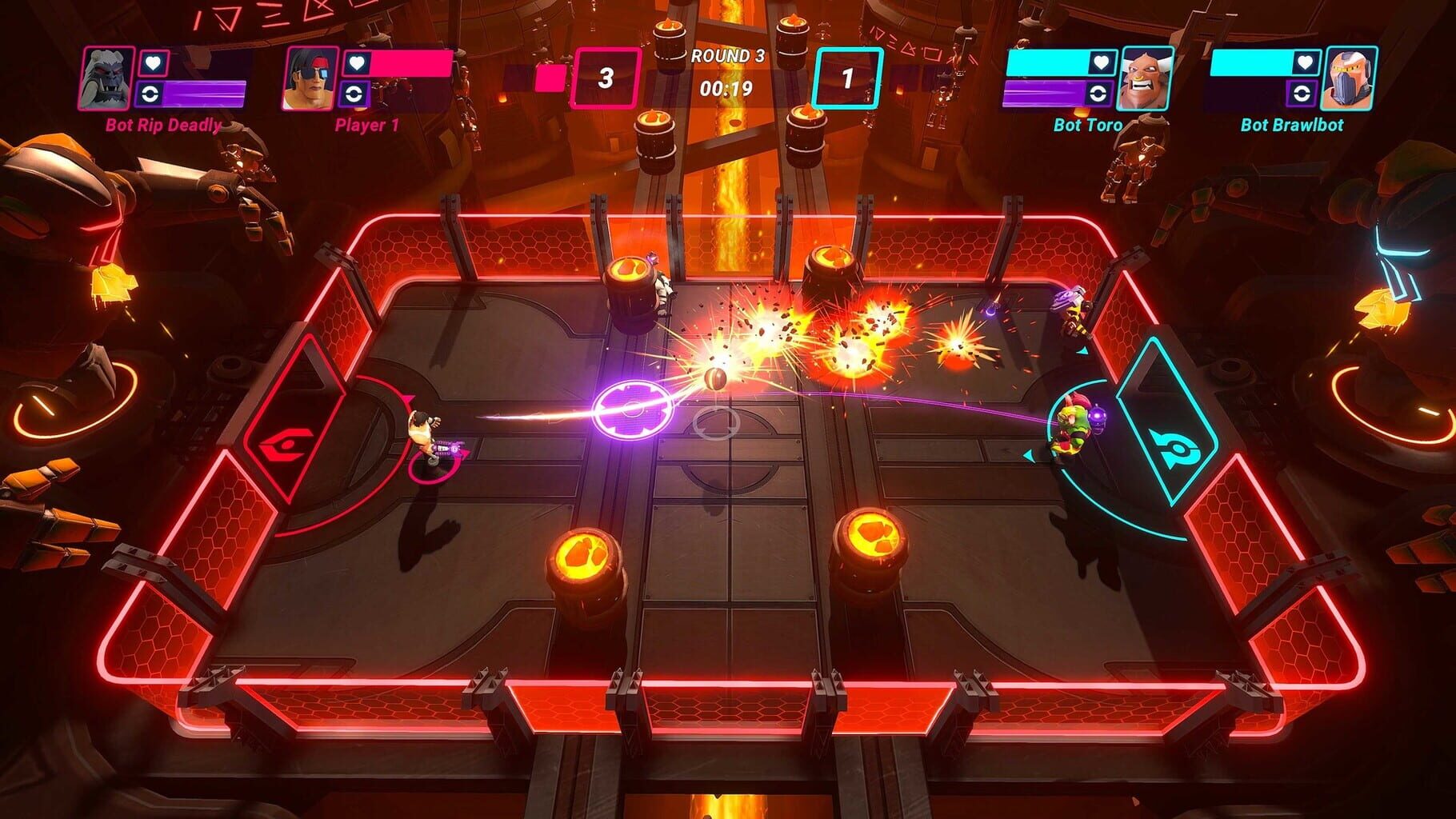 HyperBrawl Tournament screenshots