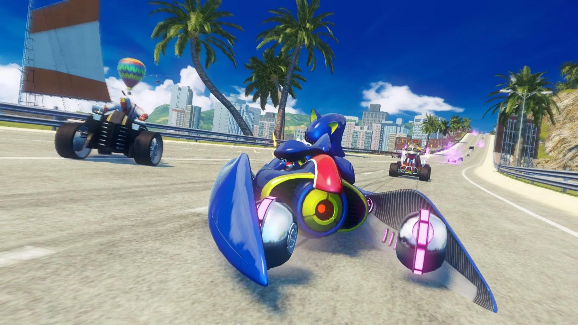 Captura de pantalla - Sonic & All-Stars Racing Transformed: Metal Sonic & Outrun DLC