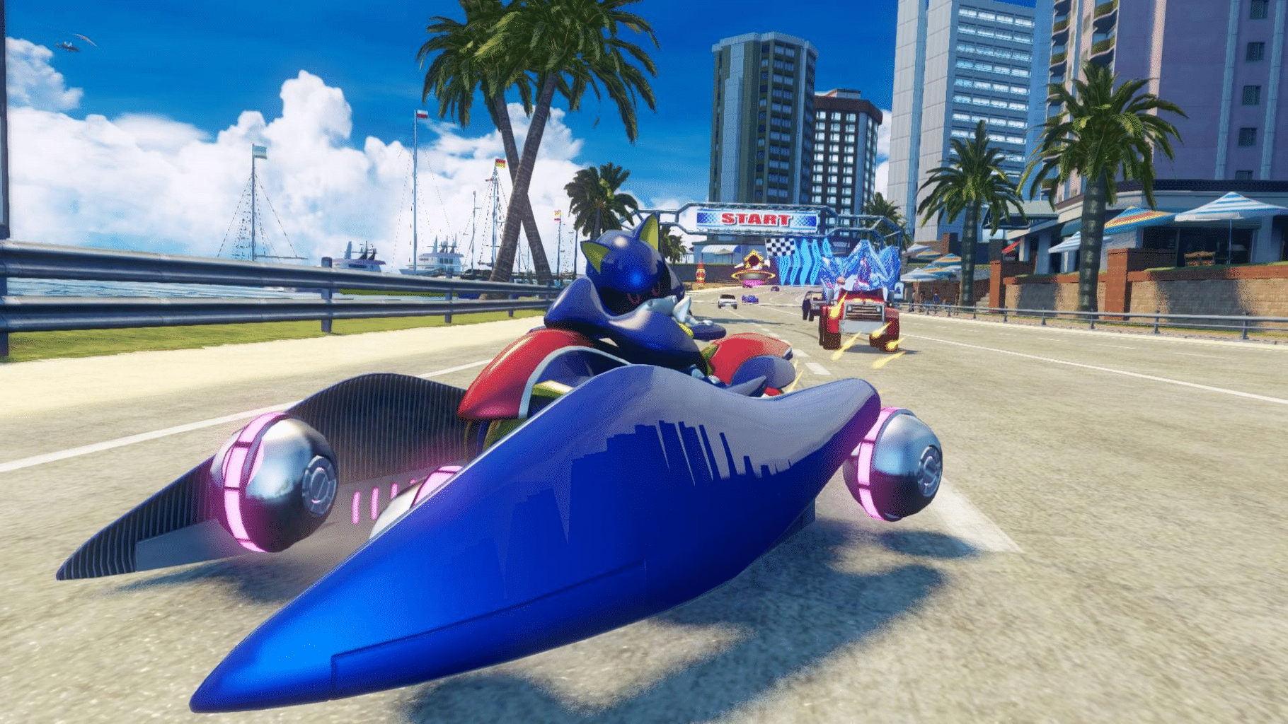 Sonic & All-Stars Racing Transformed: Metal Sonic & Outrun DLC screenshot