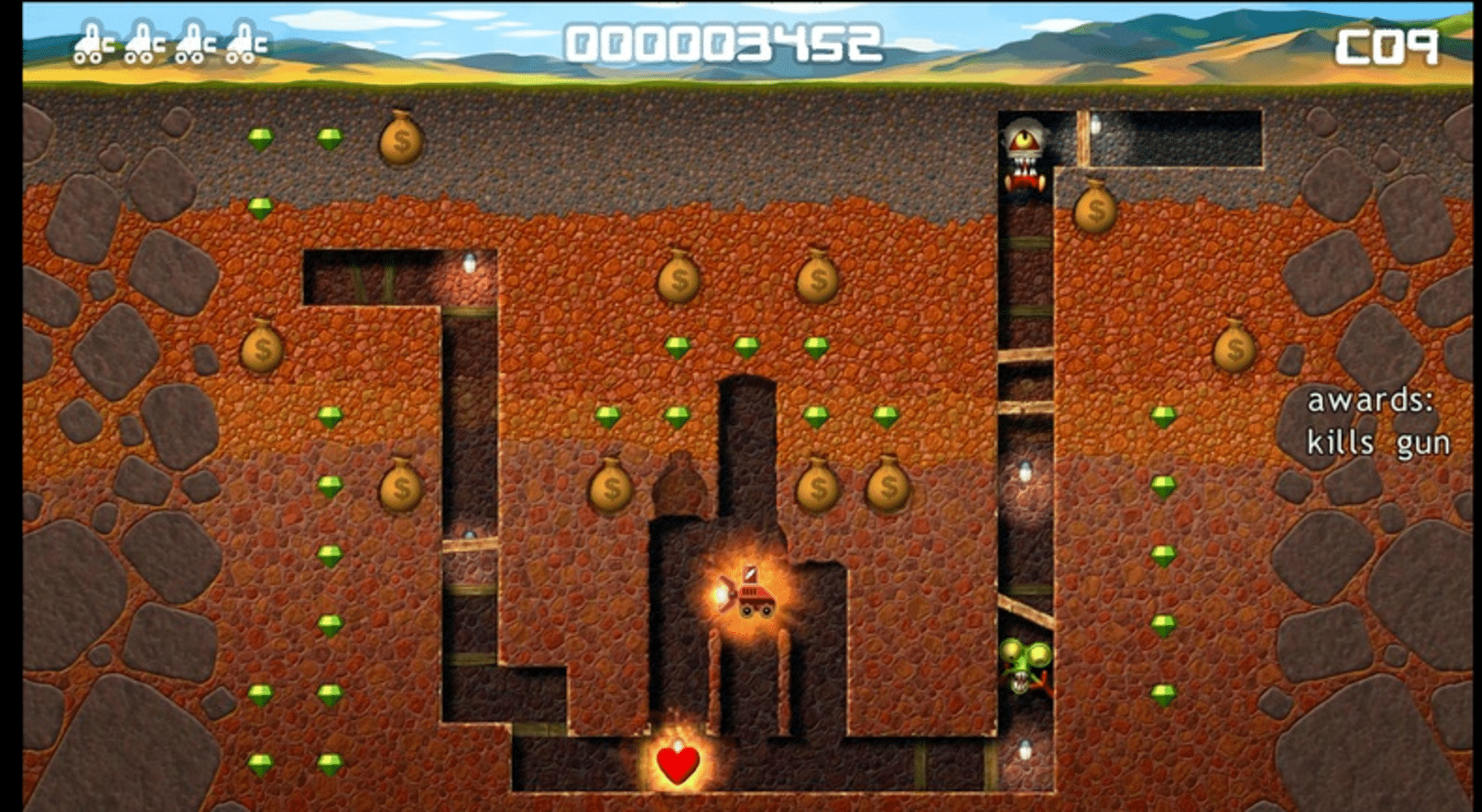 Digger HD screenshot